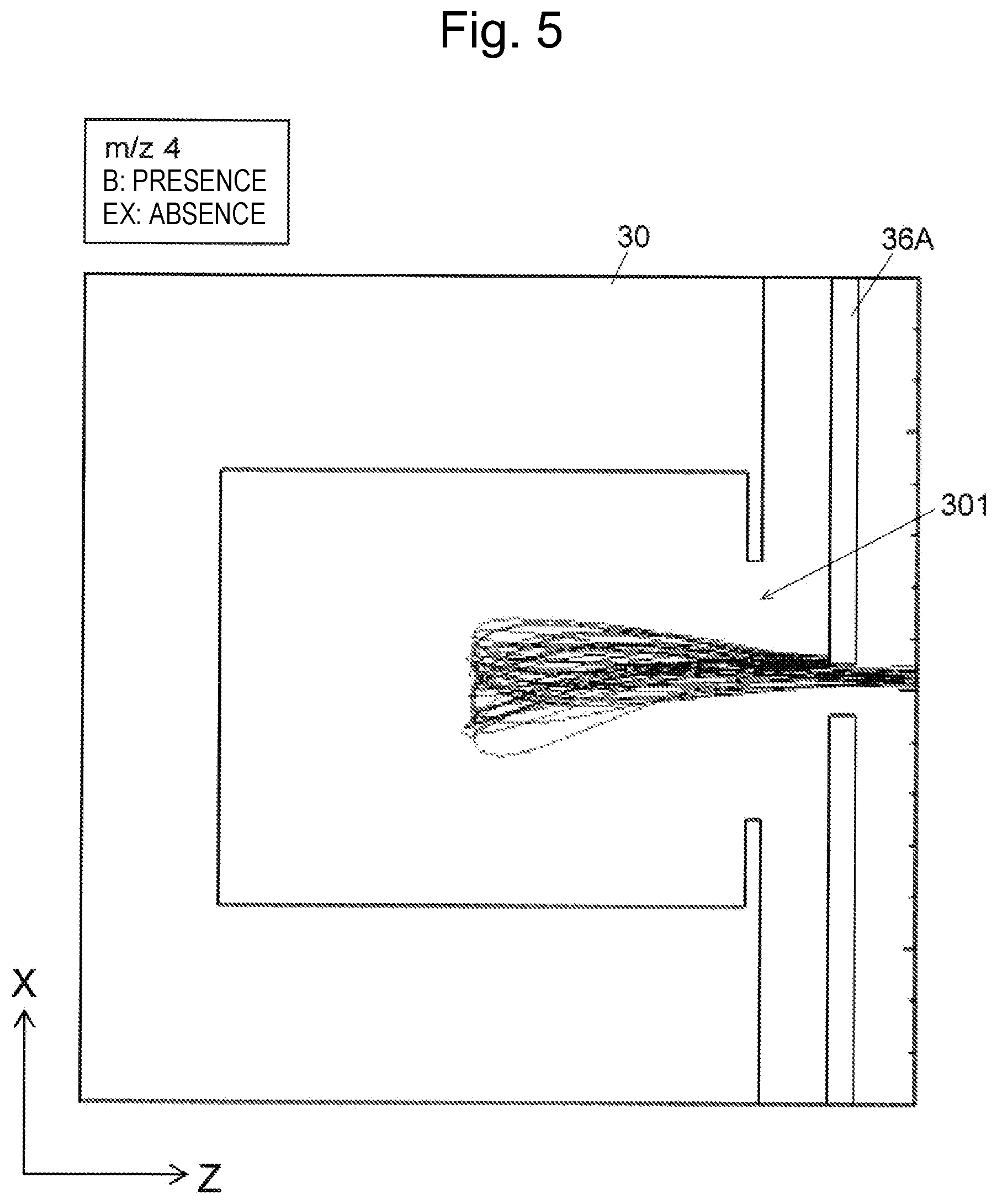 Patent US12586770 Figure 5 – Mass spectrometer