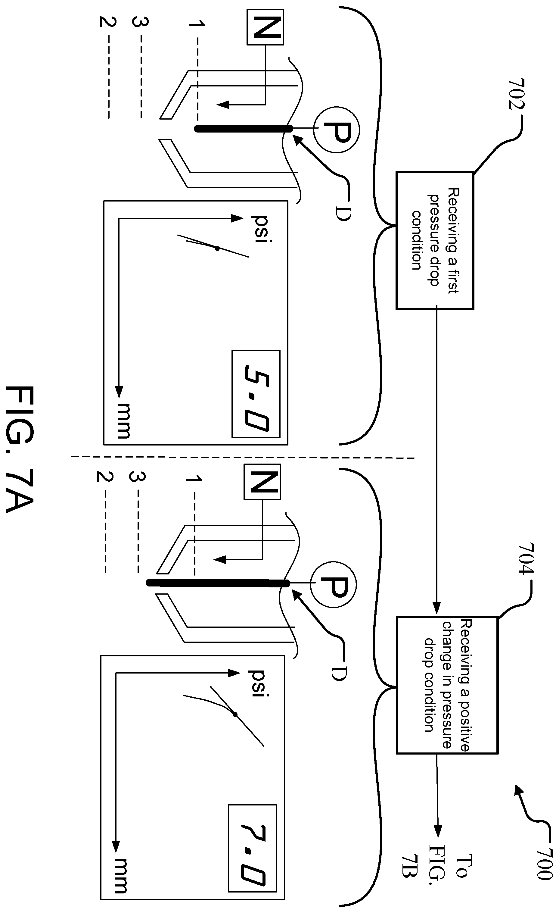 Patent US12586771 Figure 7 – Electrode protrusion adjustment for maximizing pressure drop across liquid transport conduit
