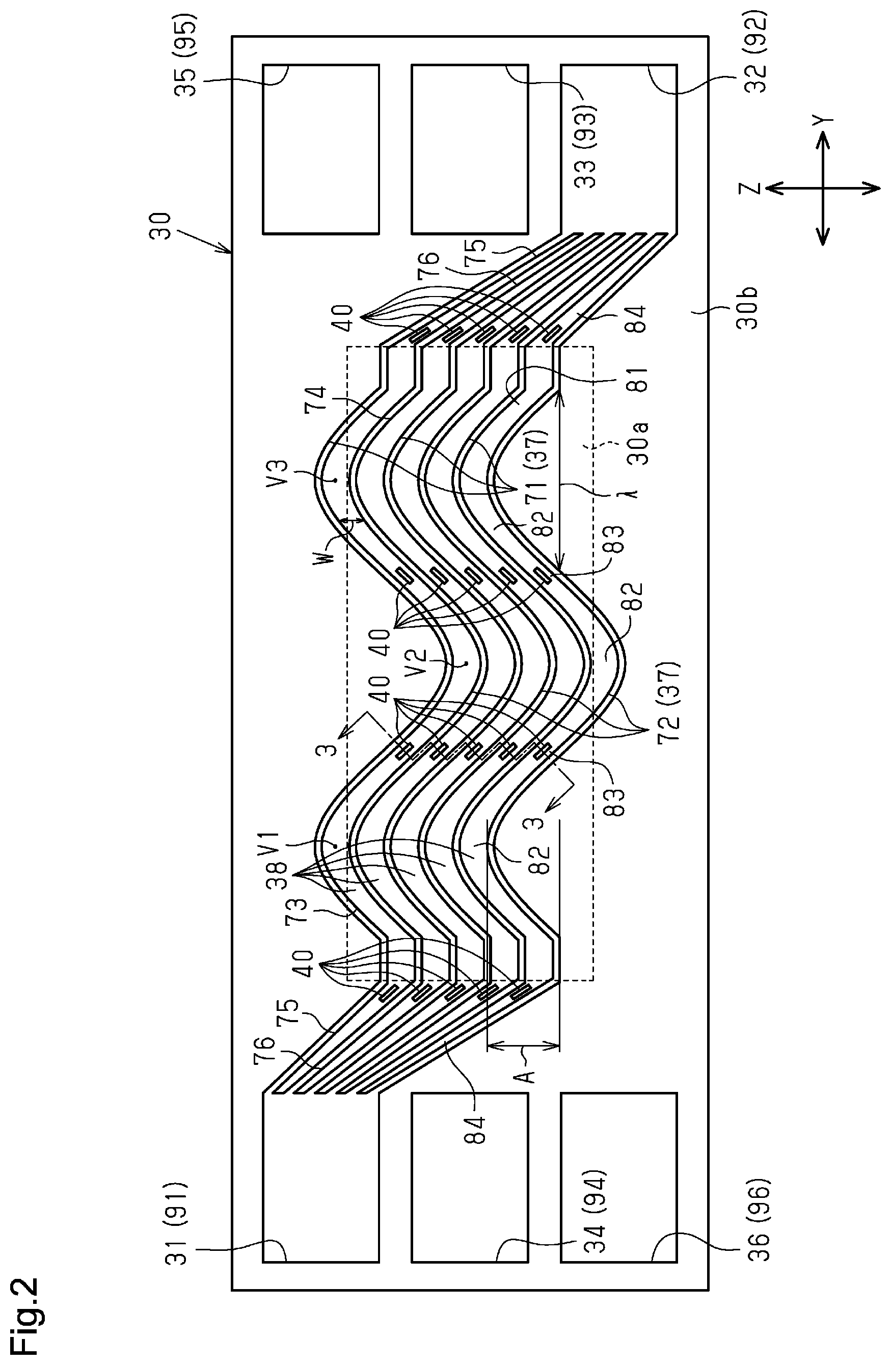 Patent US12586797 Figure 2 – Separator for fuel cell and single cell for fuel cell