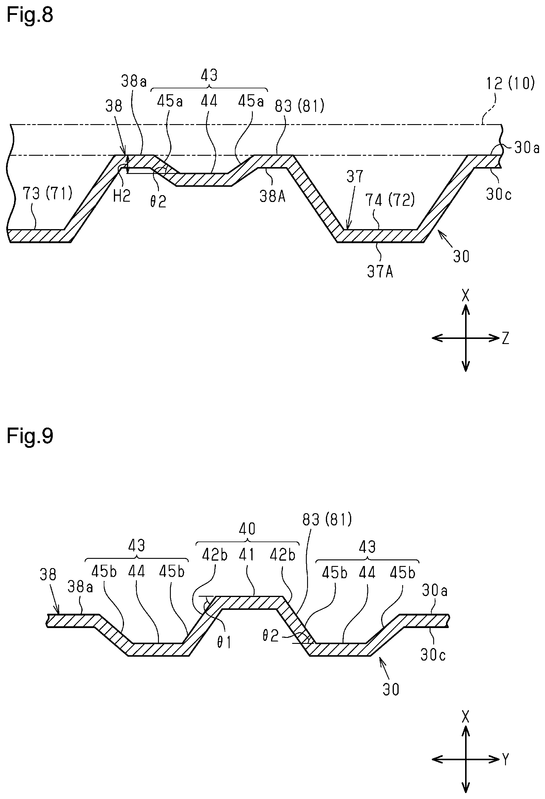 Patent US12586797 Figure 6 – Separator for fuel cell and single cell for fuel cell