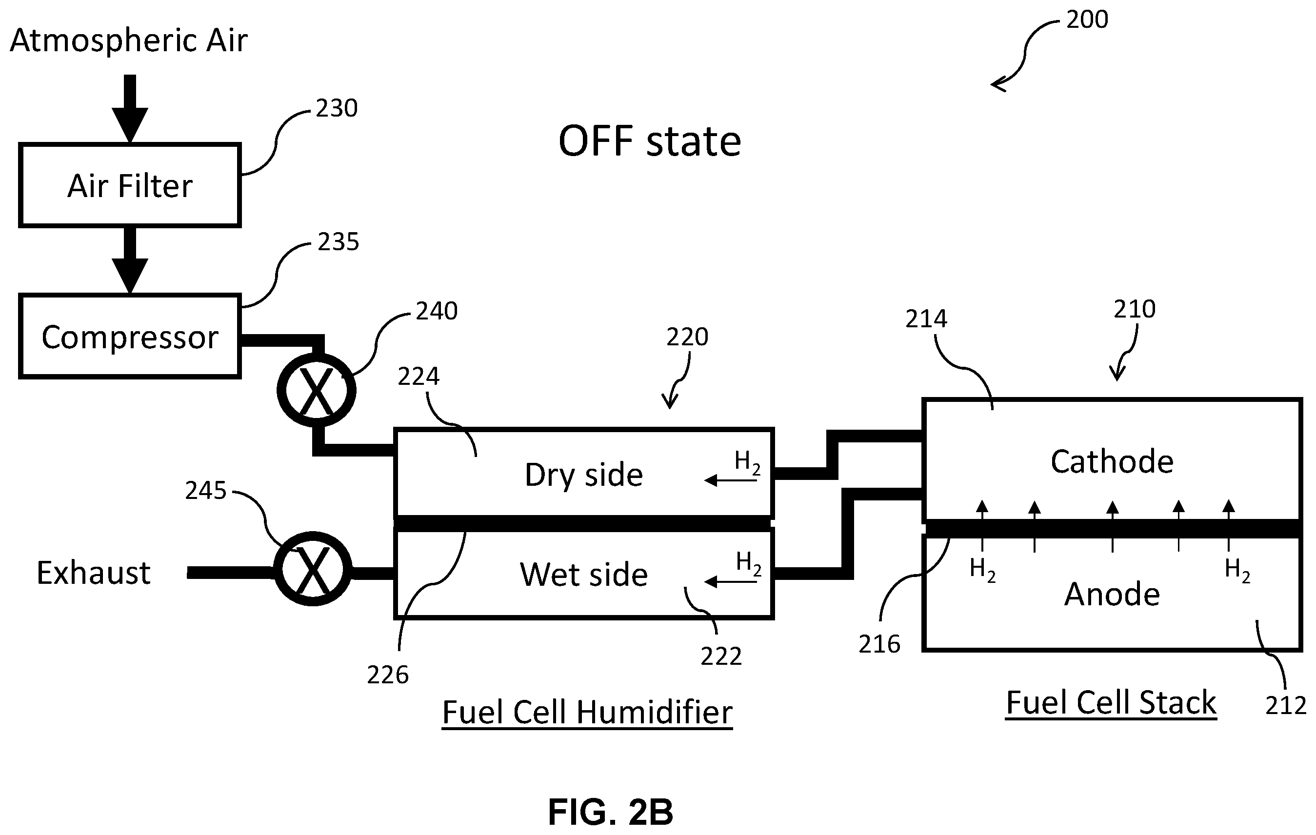 Patent US12586798 Figure 3 – Methods and apparatus for mold mitigation in fuel cell humidifiers