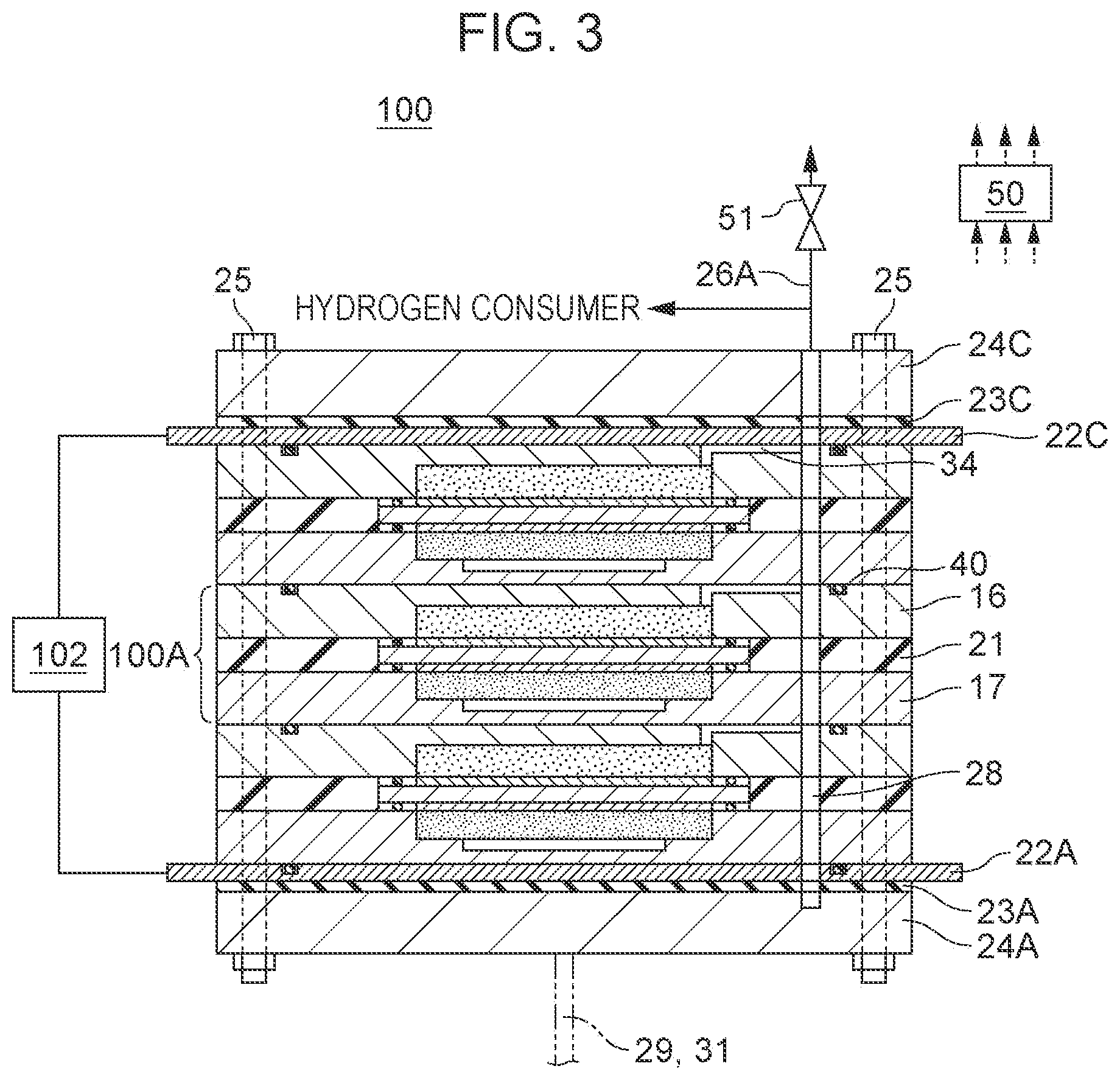 Patent US12586801 Figure 3 – Compressor and compressor control method