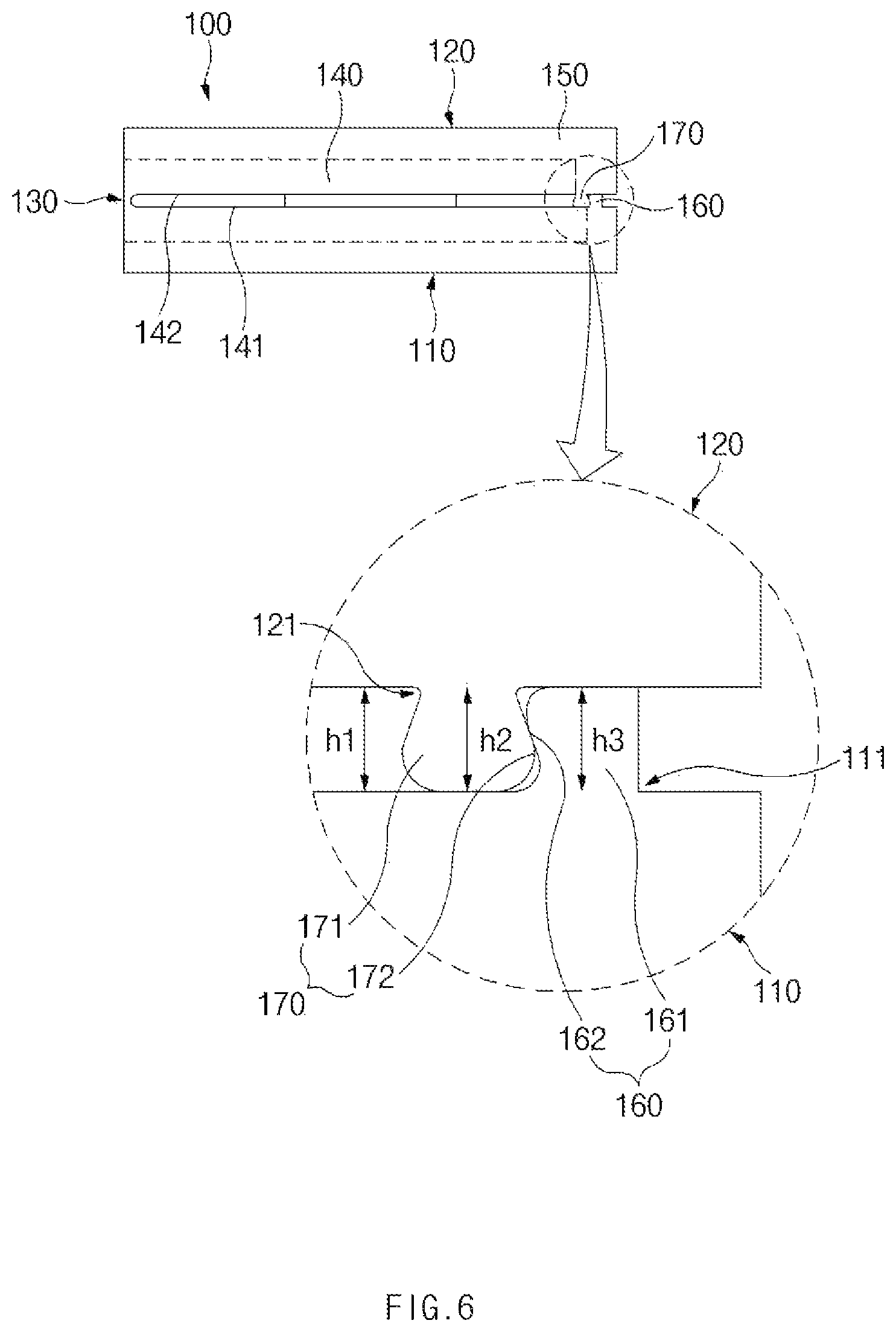 Patent US12586809 Figure 6 – Method for manufacturing secondary battery, coupling clip for manufacturing secondary battery, and secondary battery