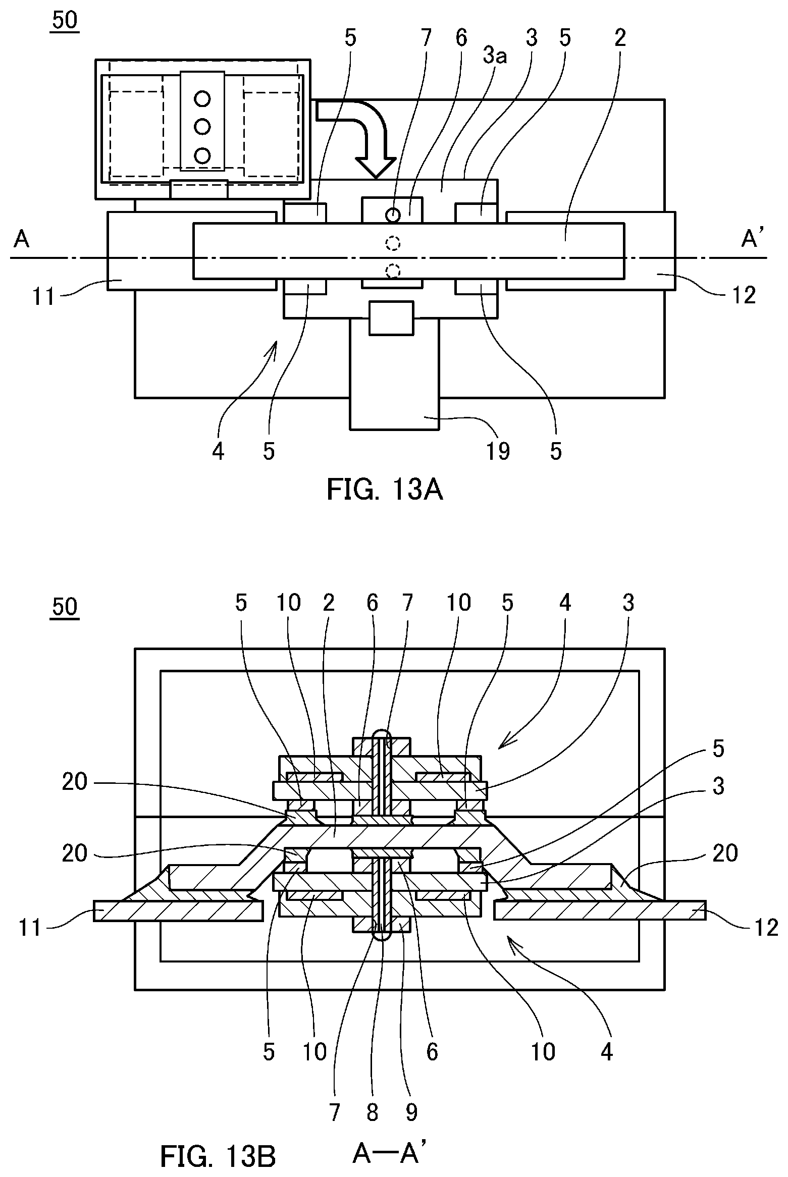 Patent US12586823 Figure 11 – Protecting device and battery pack