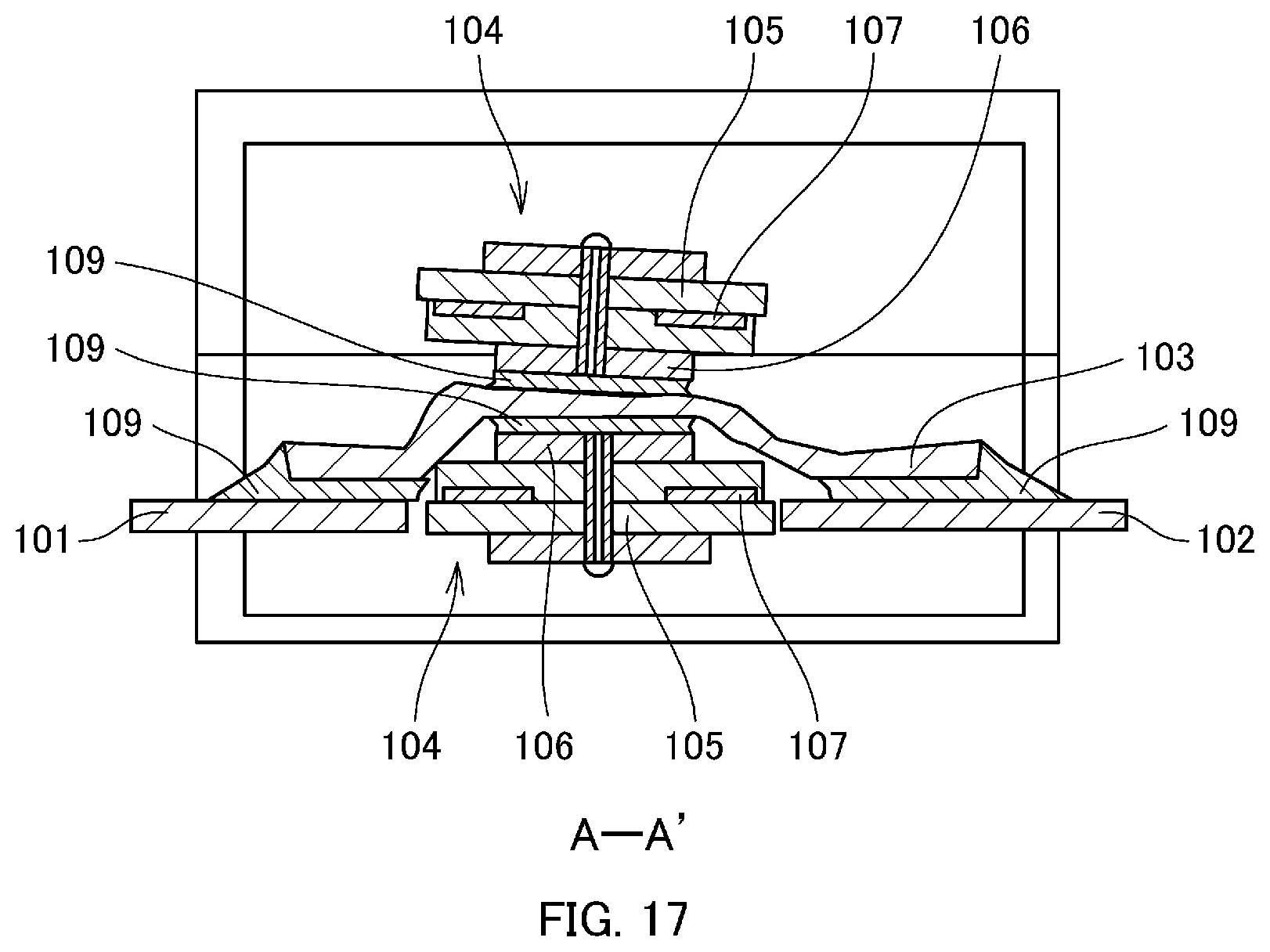 Patent US12586823 Figure 15 – Protecting device and battery pack