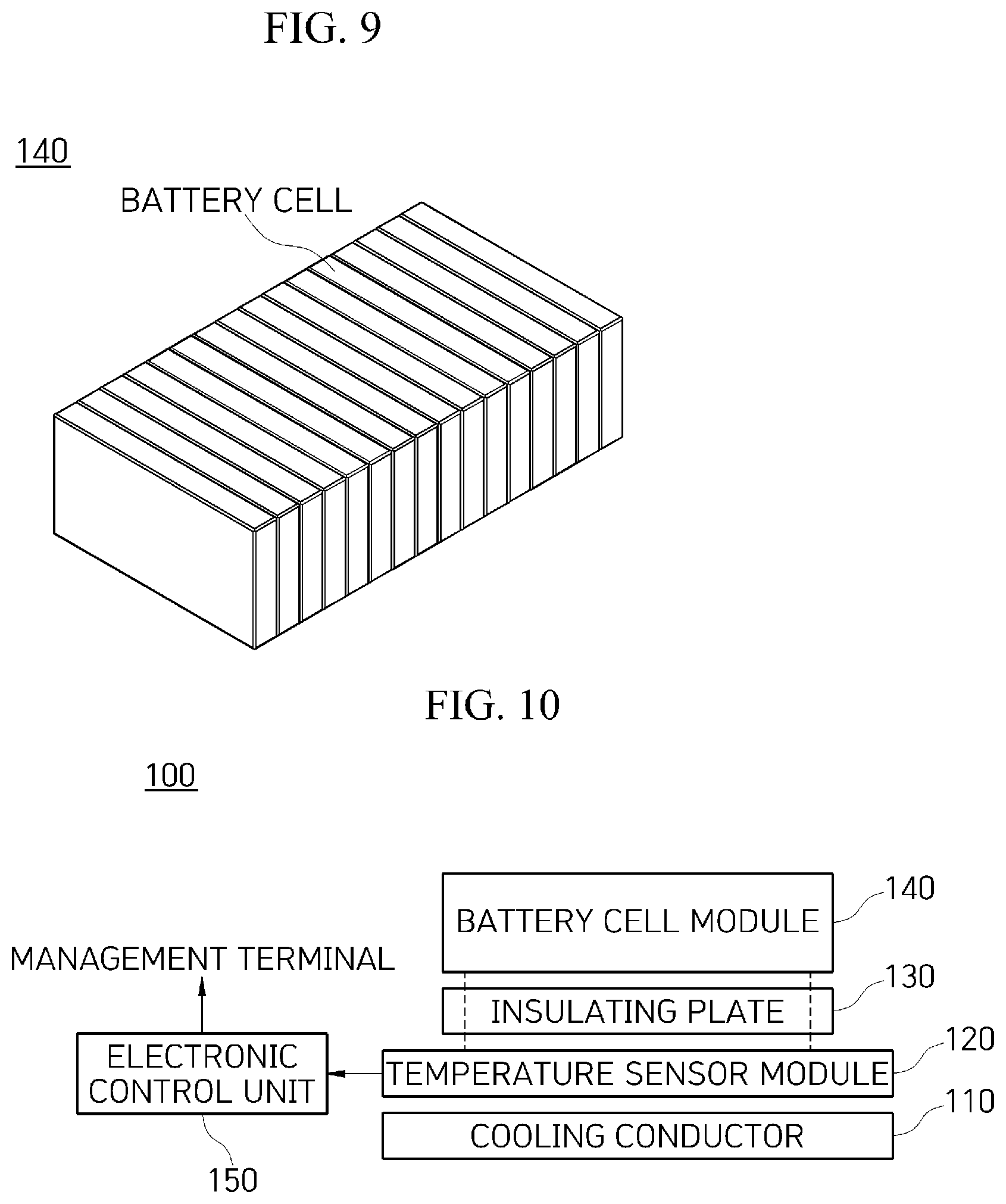 Patent US12586832 Figure 6 – Apparatus for measuring temperature of battery cell