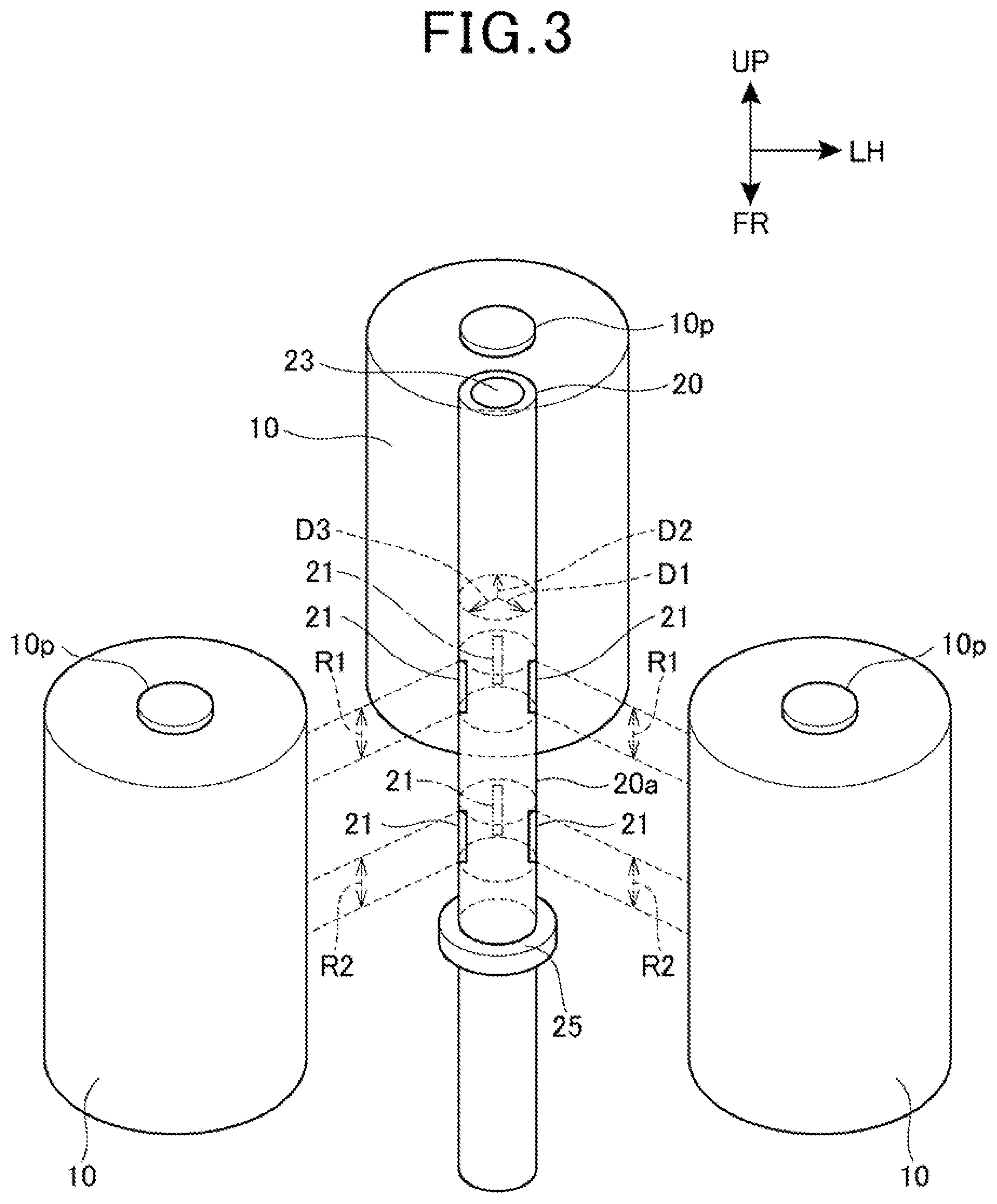 Patent US12586836 Figure 3 – Battery module