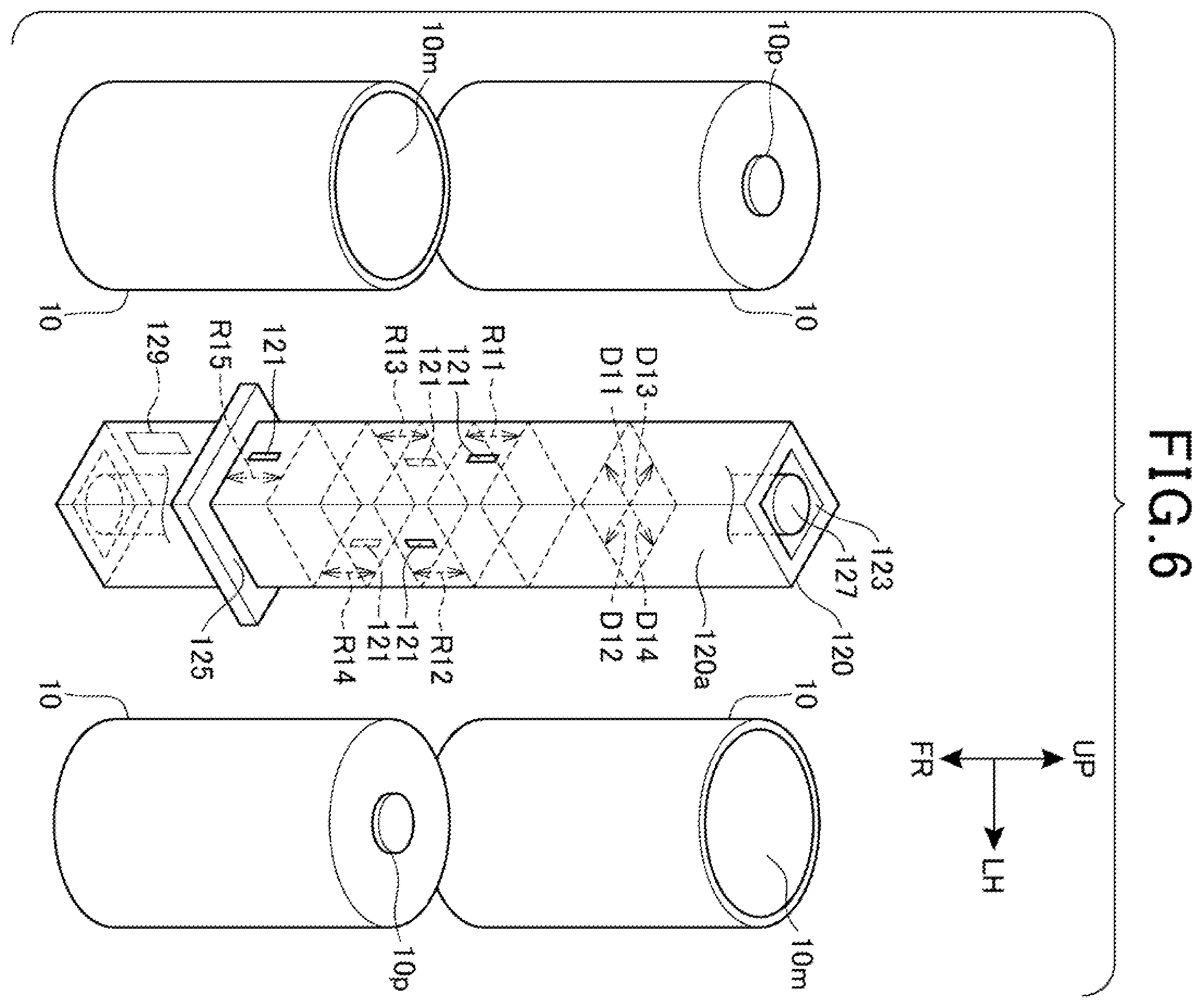 Patent US12586836 Figure 6 – Battery module