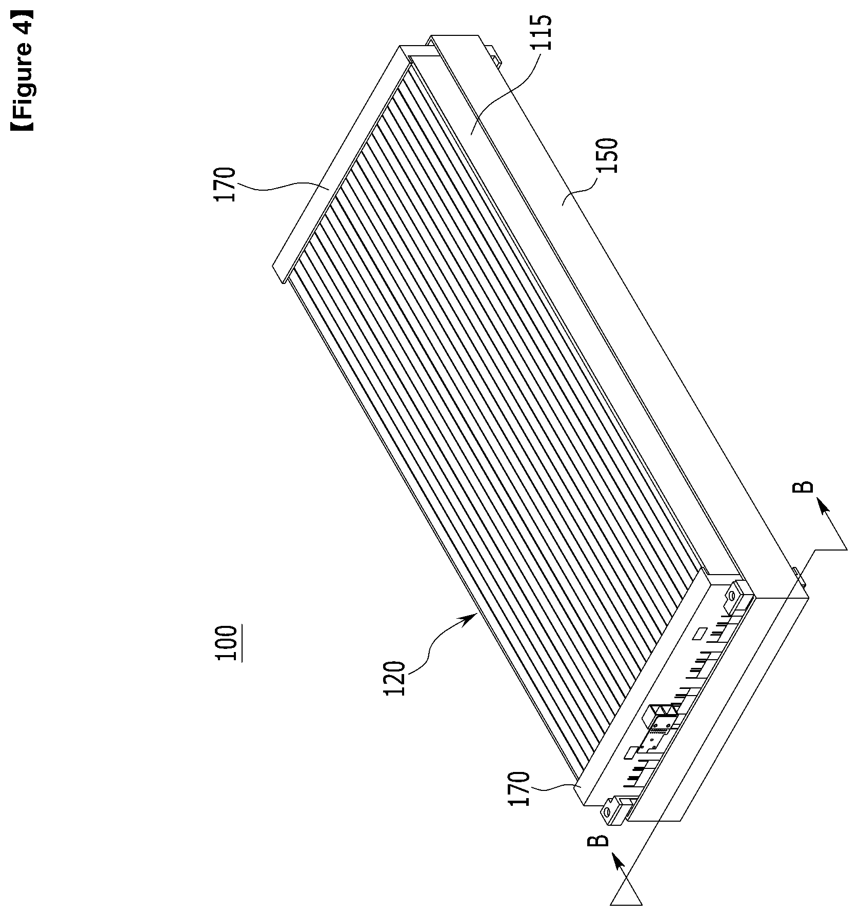 Patent US12586837 Figure 4 – Battery module and battery pack including the same