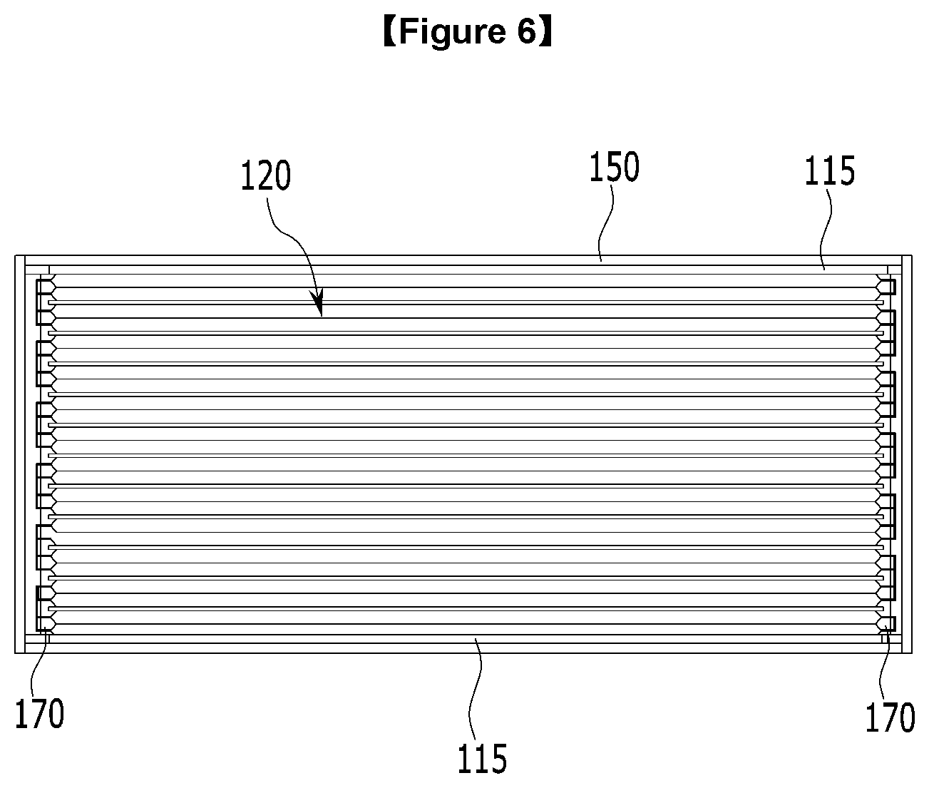 Patent US12586837 Figure 6 – Battery module and battery pack including the same