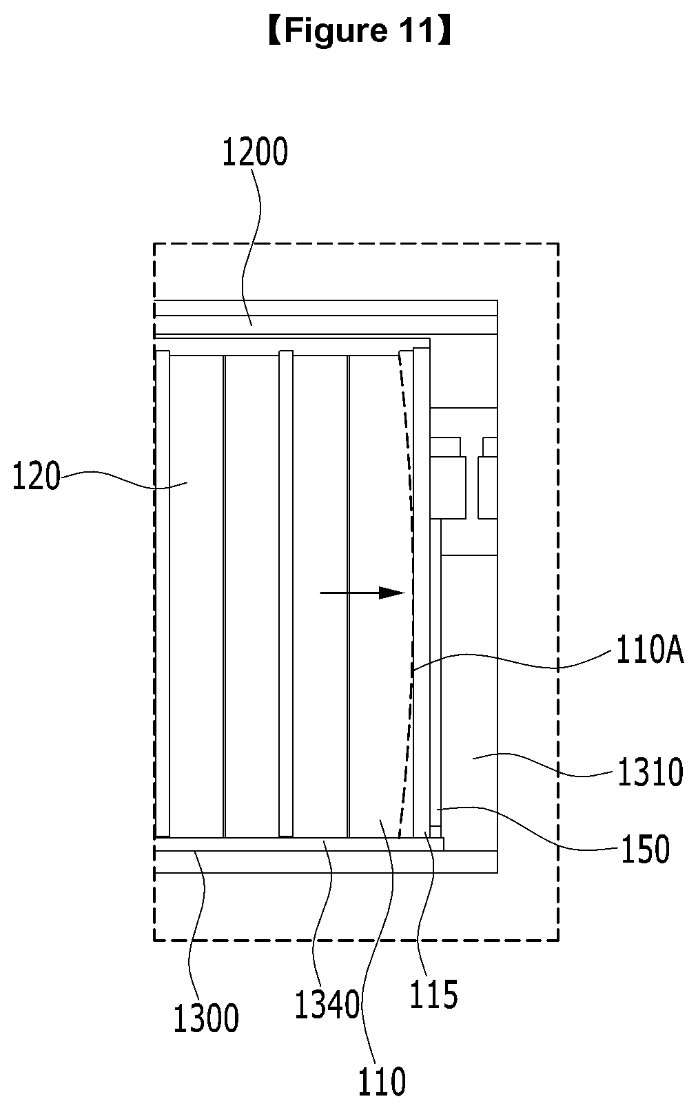 Patent US12586837 Figure 11 – Battery module and battery pack including the same
