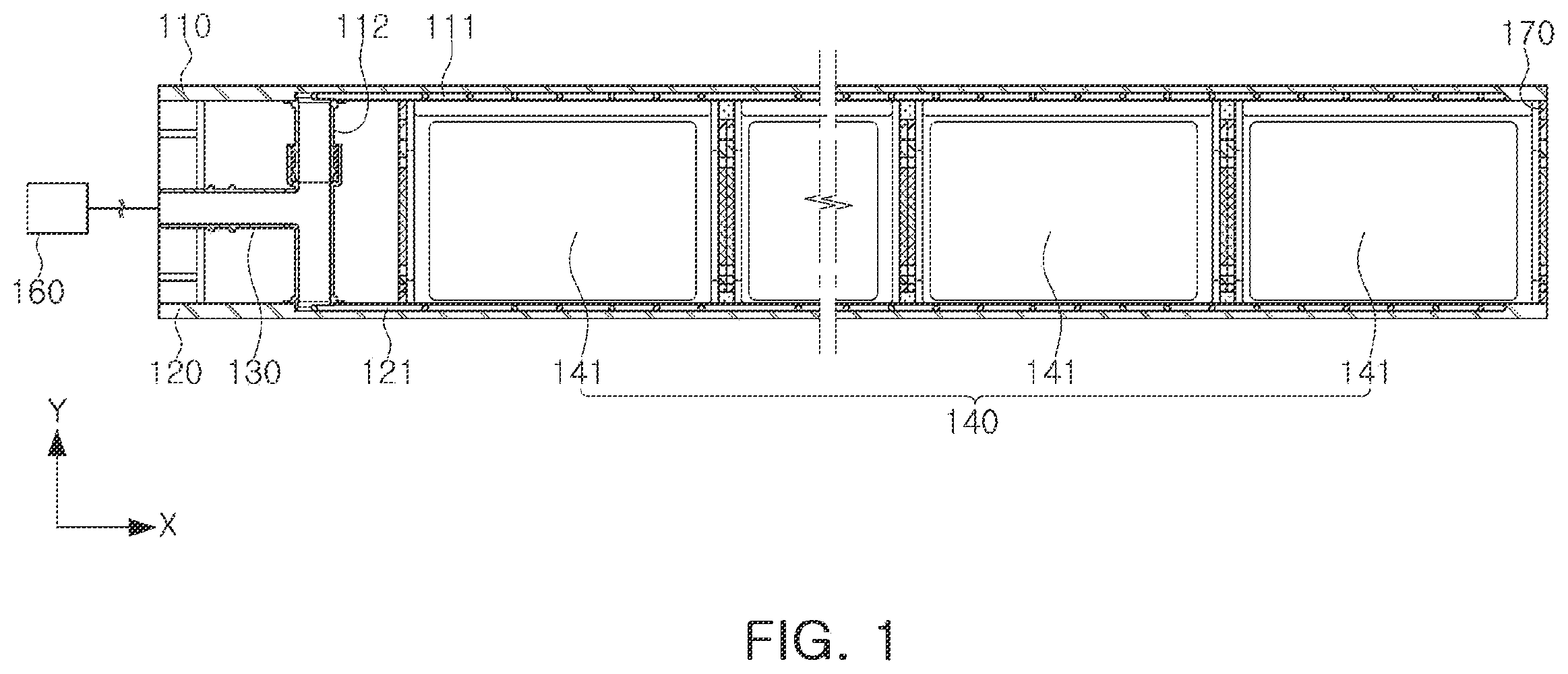Patent US12586838 — Battery pack — Figure 1