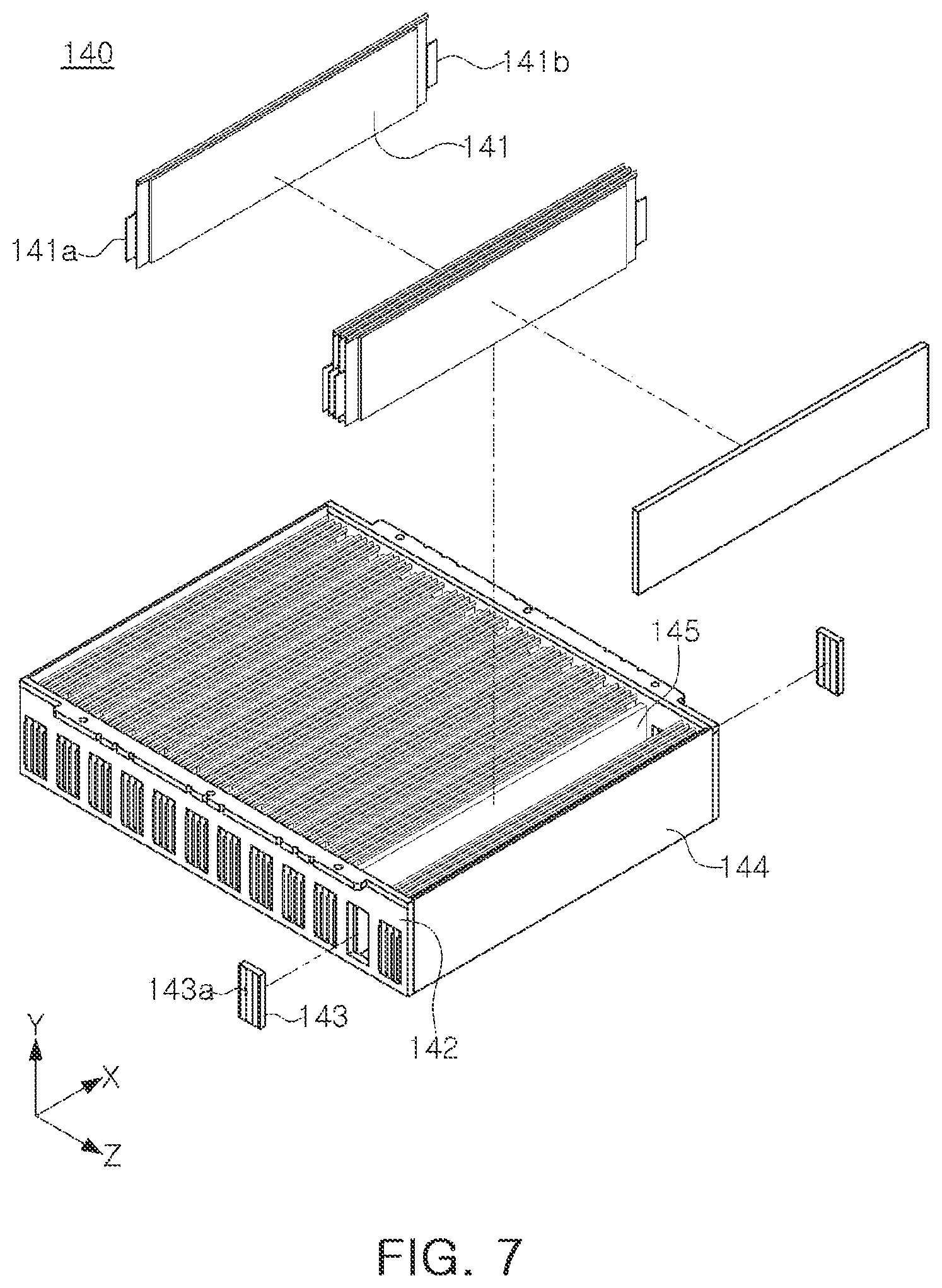 Patent US12586838 Figure 6 – Battery pack