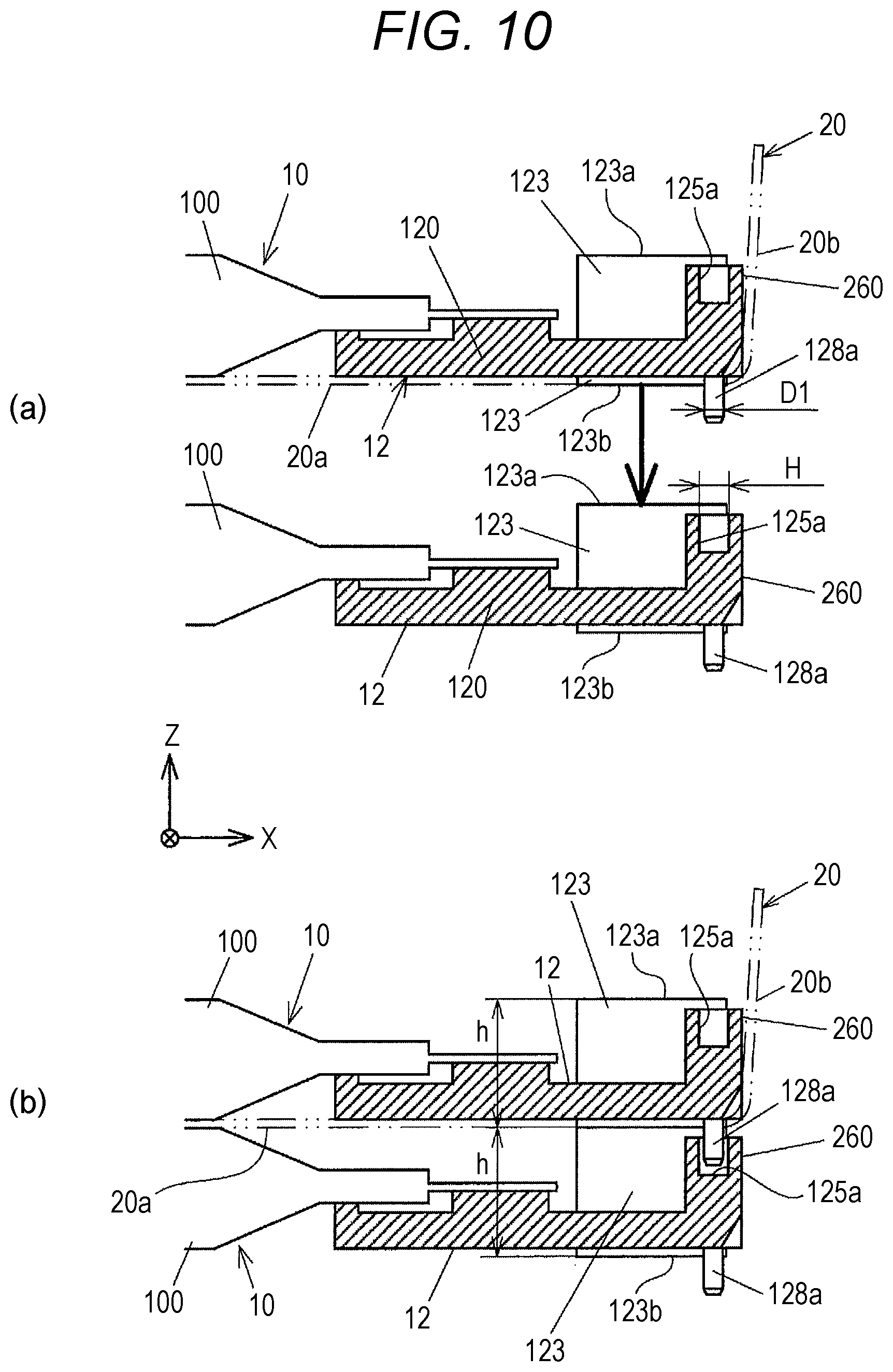 Patent US12586839 Figure 10 – Battery module with improved cooling performance, battery device including said battery module, and method for manufacturing said battery module