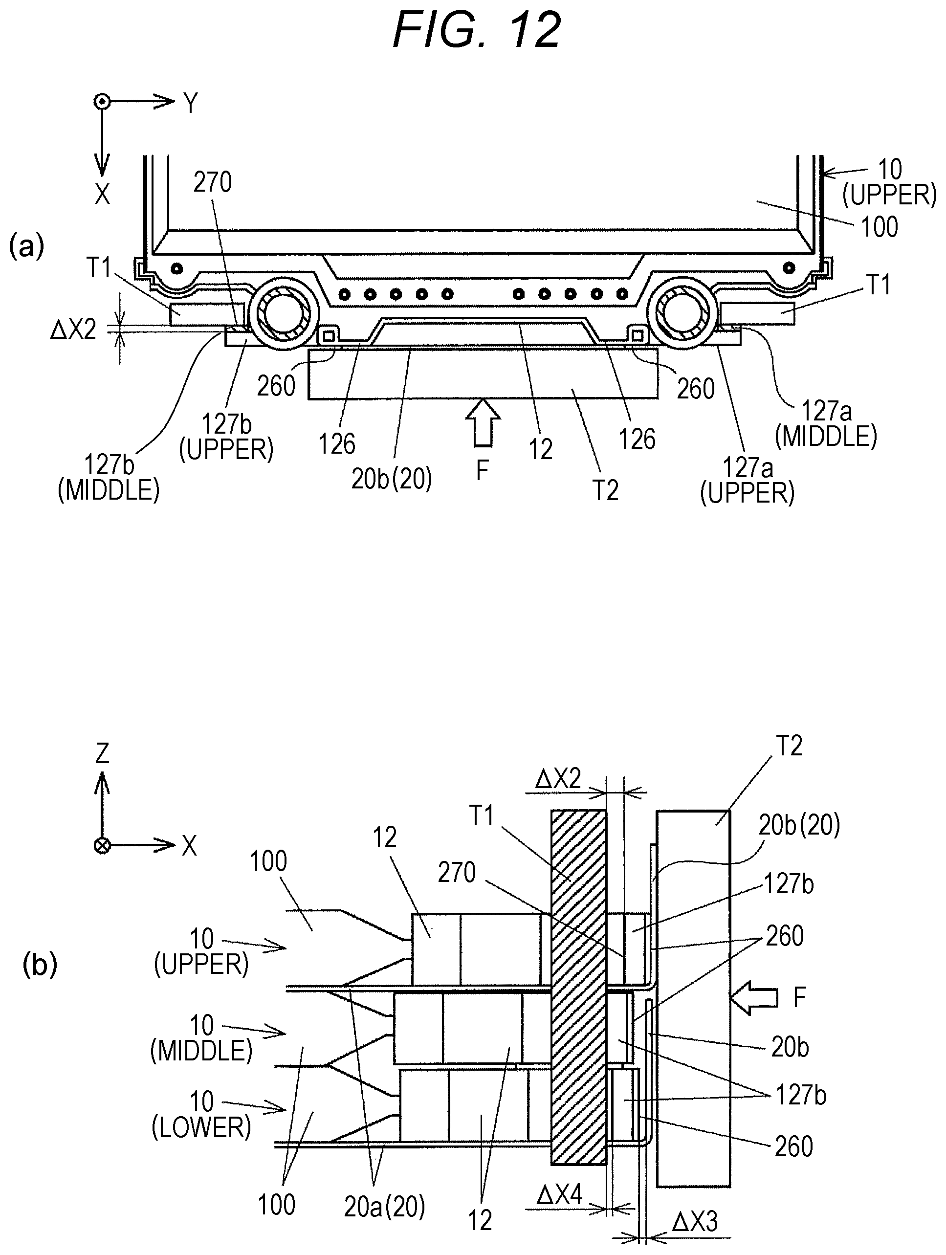 Patent US12586839 Figure 12 – Battery module with improved cooling performance, battery device including said battery module, and method for manufacturing said battery module