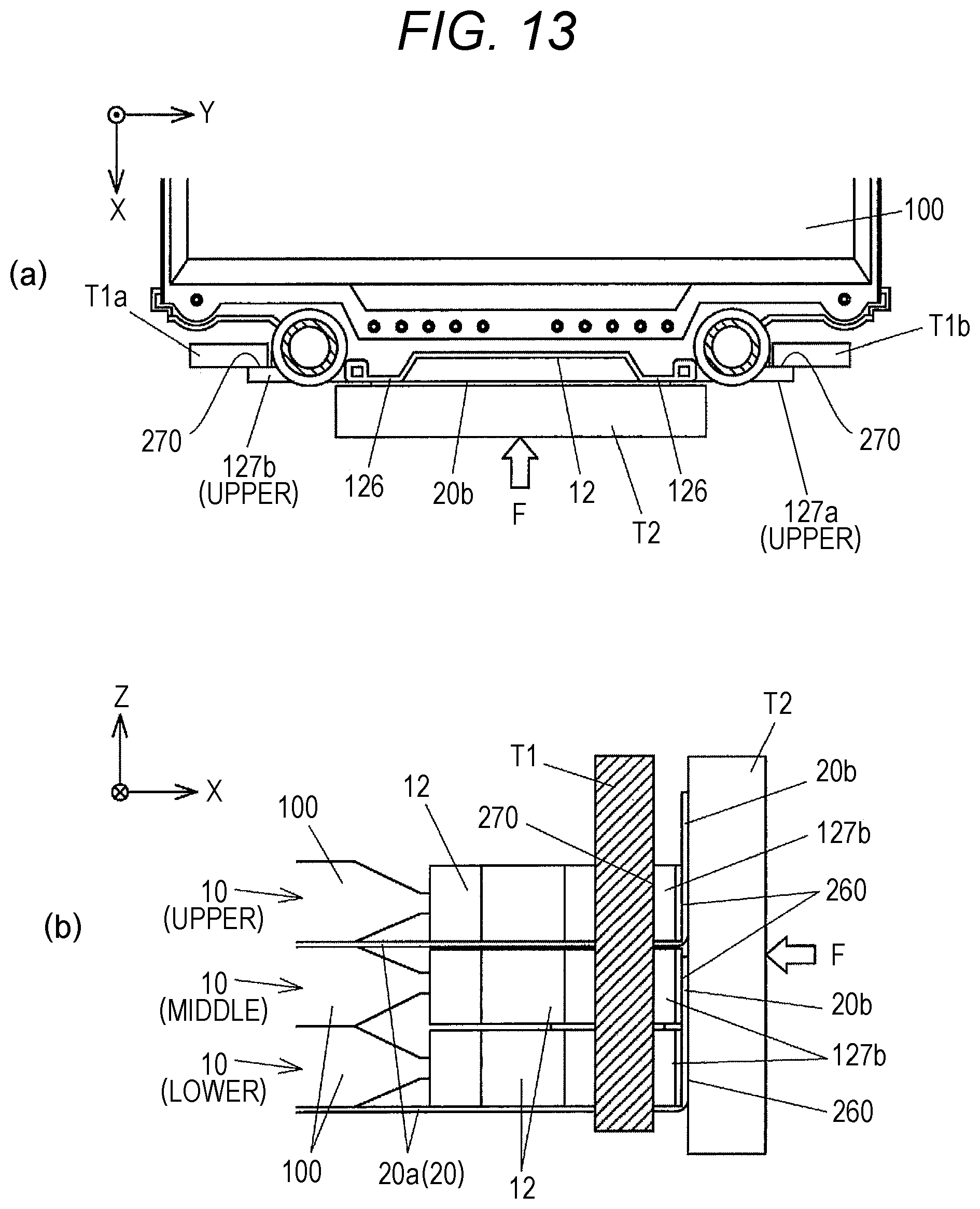 Patent US12586839 Figure 13 – Battery module with improved cooling performance, battery device including said battery module, and method for manufacturing said battery module