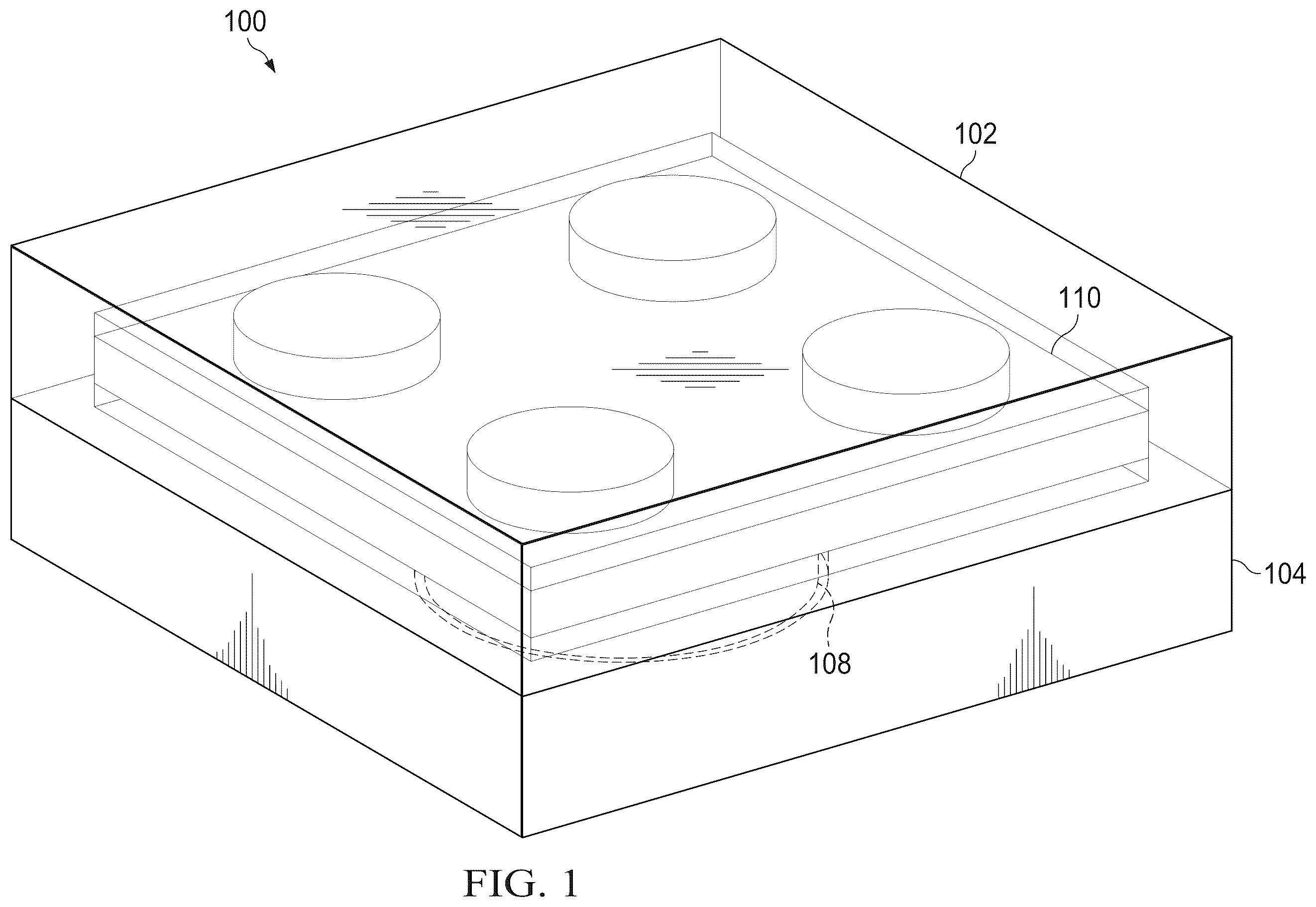 Patent US12586845 Figure 1 – Phase change material (PCM)-based conductive thermal actuator switch