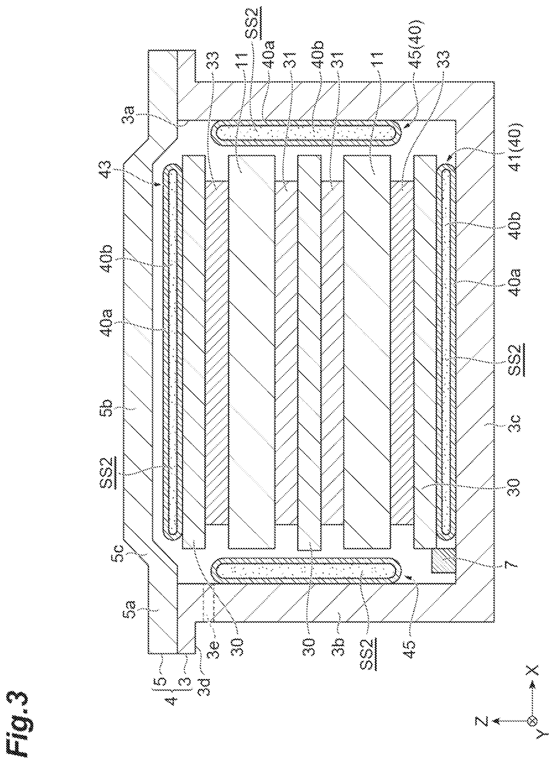 Patent US12586850 Figure 3 – Power storage device