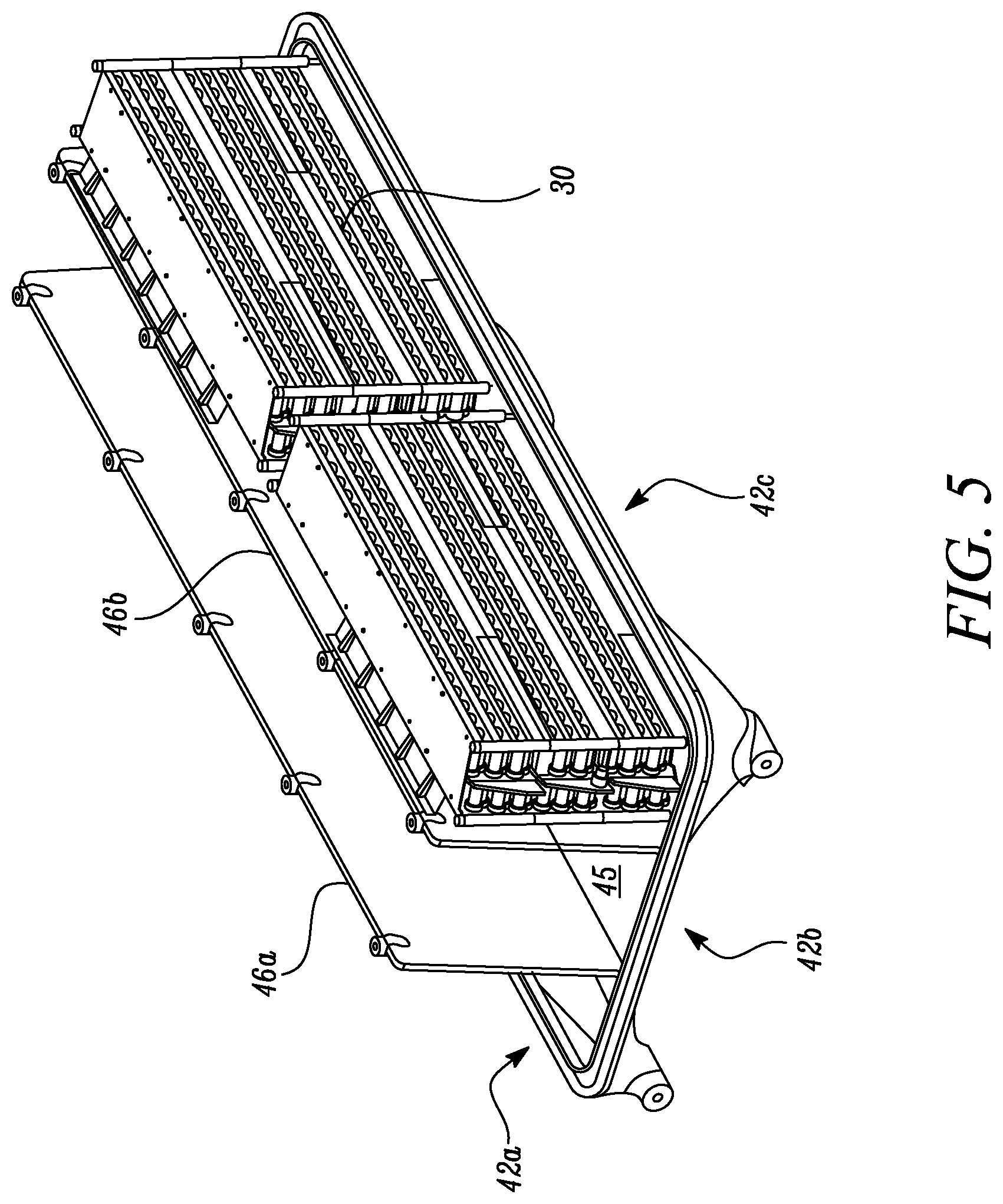 Patent US12586852 Figure 5 – Battery case