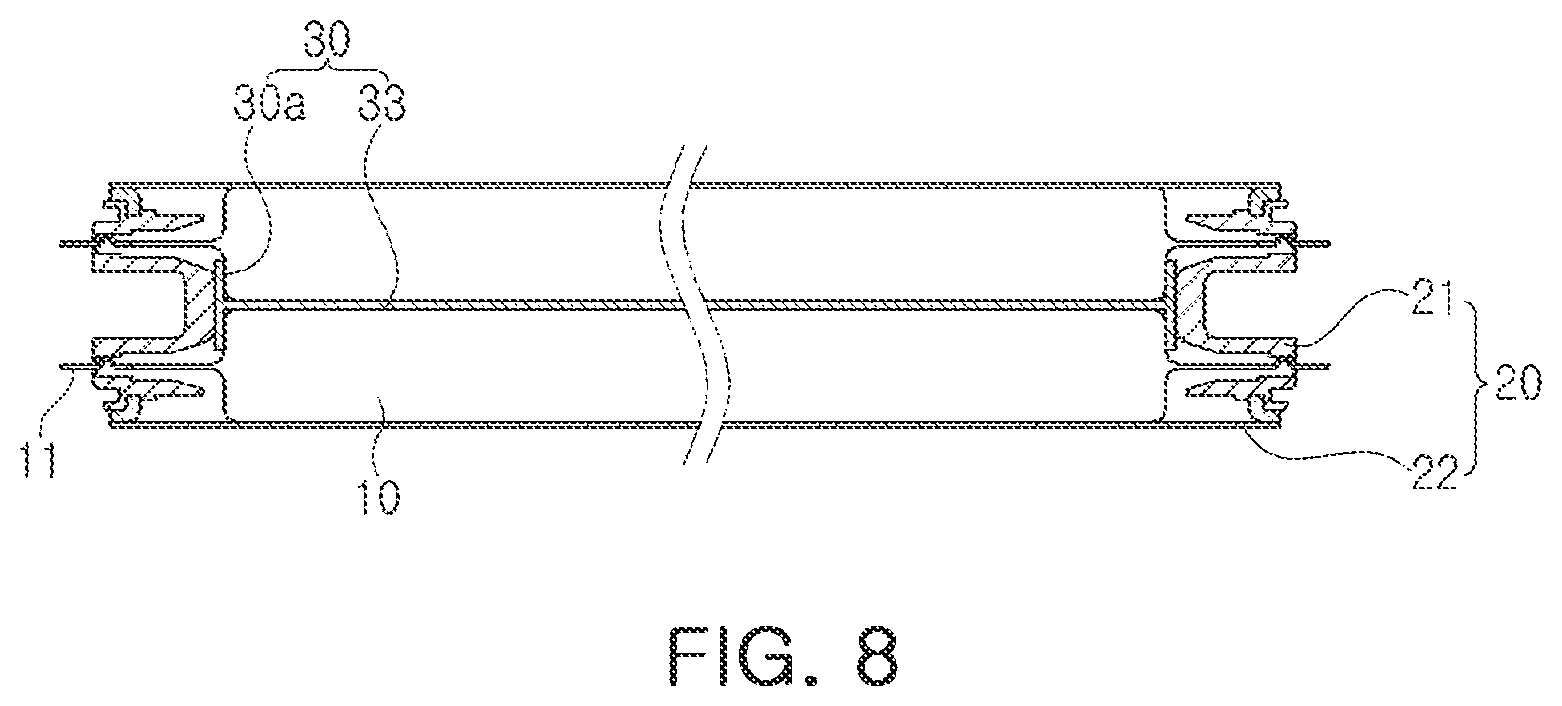 Patent US12586854 Figure 8 – Battery sub-packing unit
