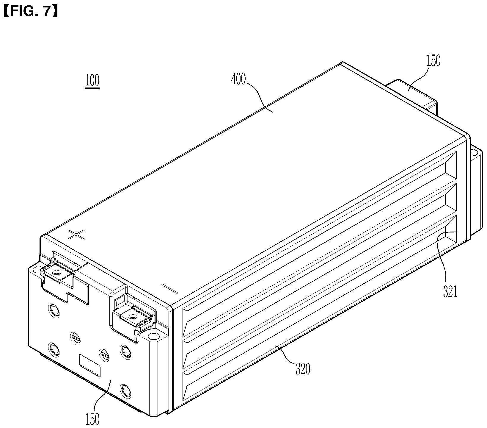 Patent US12586855 Figure 5 – Battery module and battery pack including the same