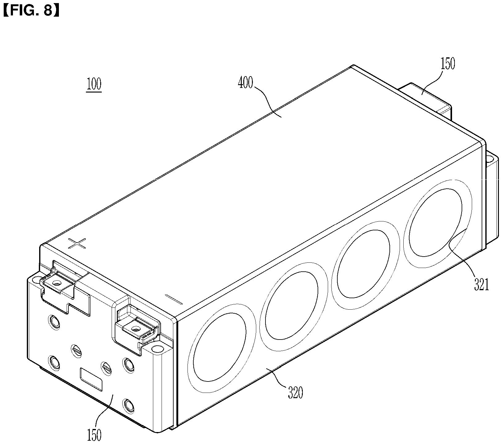 Patent US12586855 Figure 6 – Battery module and battery pack including the same