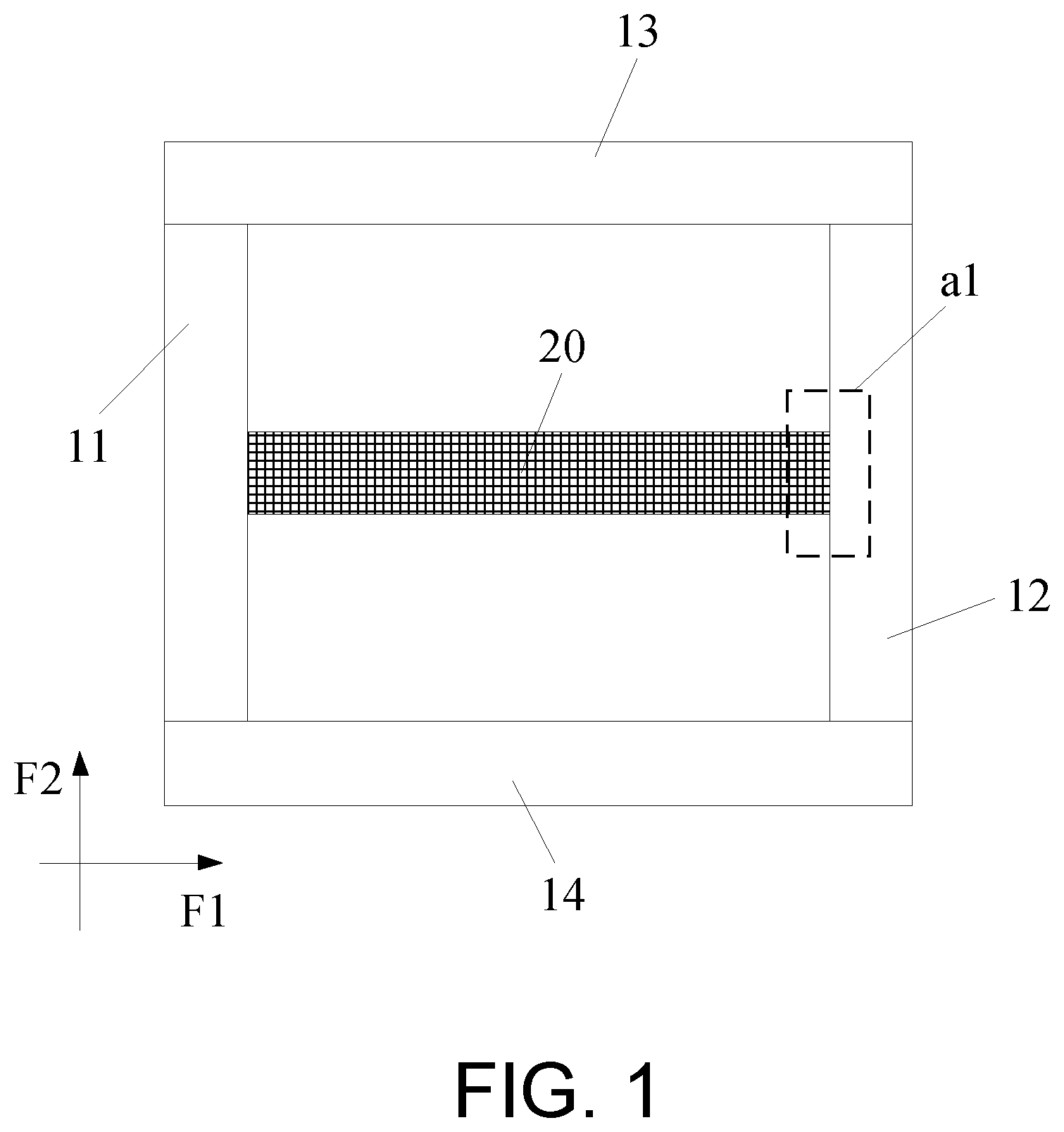 Patent US12586856 — Battery case comprising connected beam configuration and battery device — Figure 1