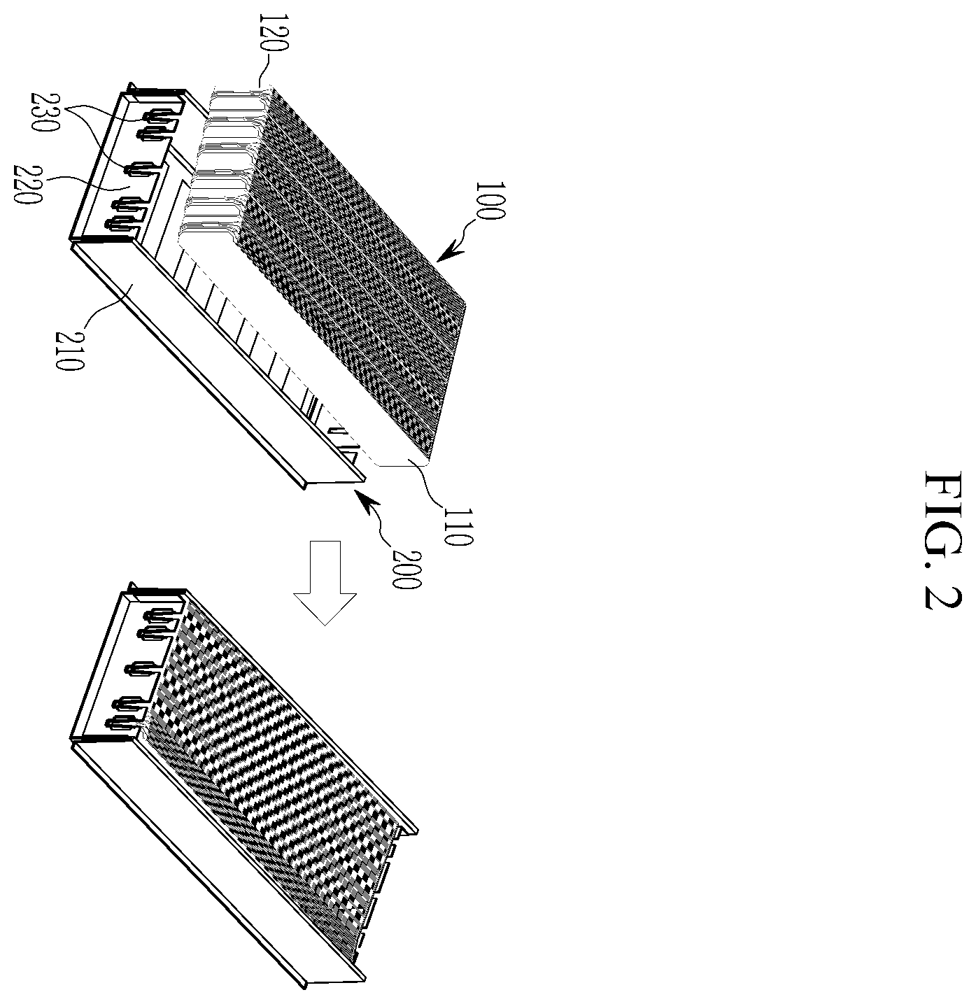 Patent US12586859 Figure 2 – Battery module and method of manufacturing the same