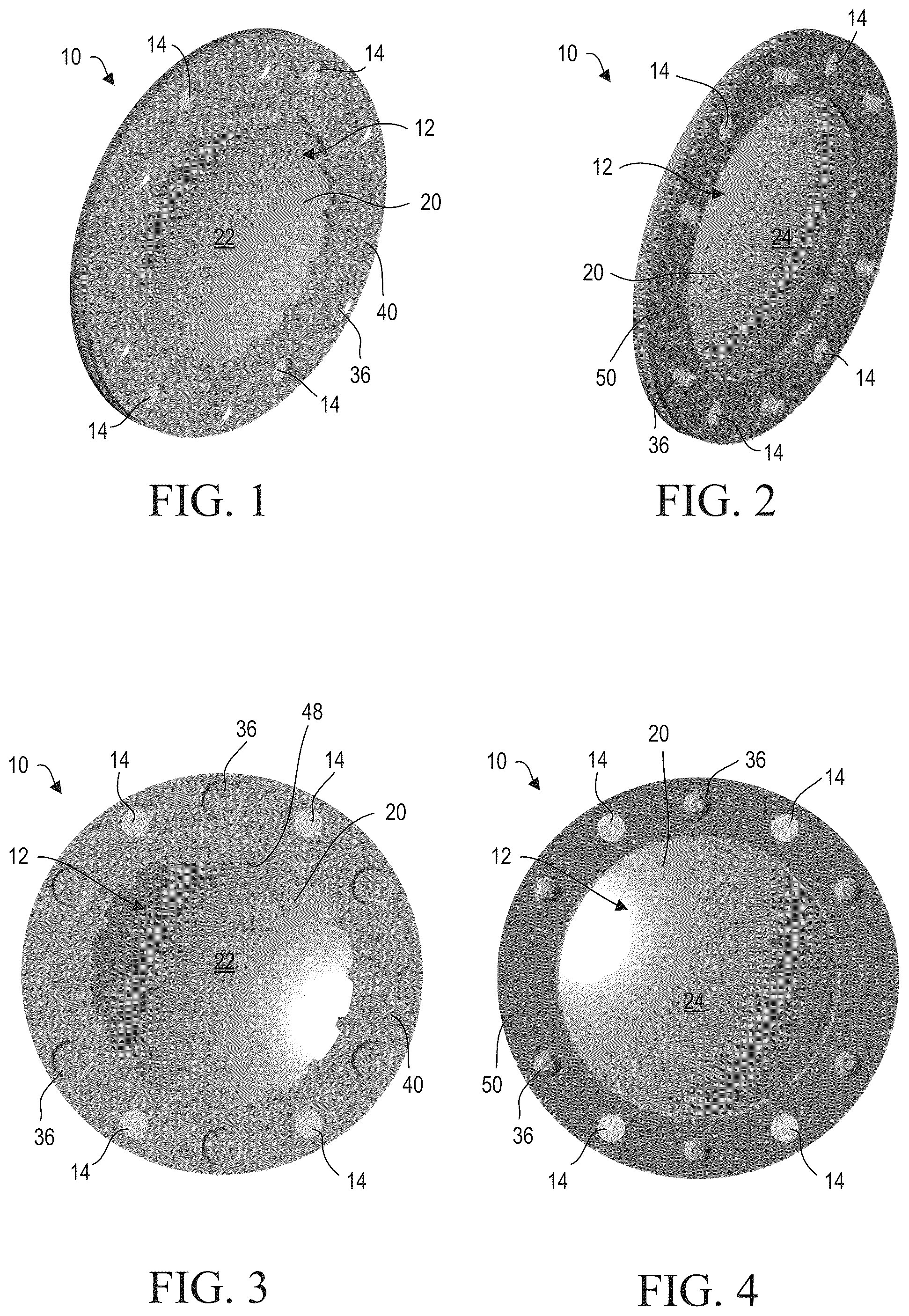 Patent US12586861 Figure 1 – Breathable overpressure assembly