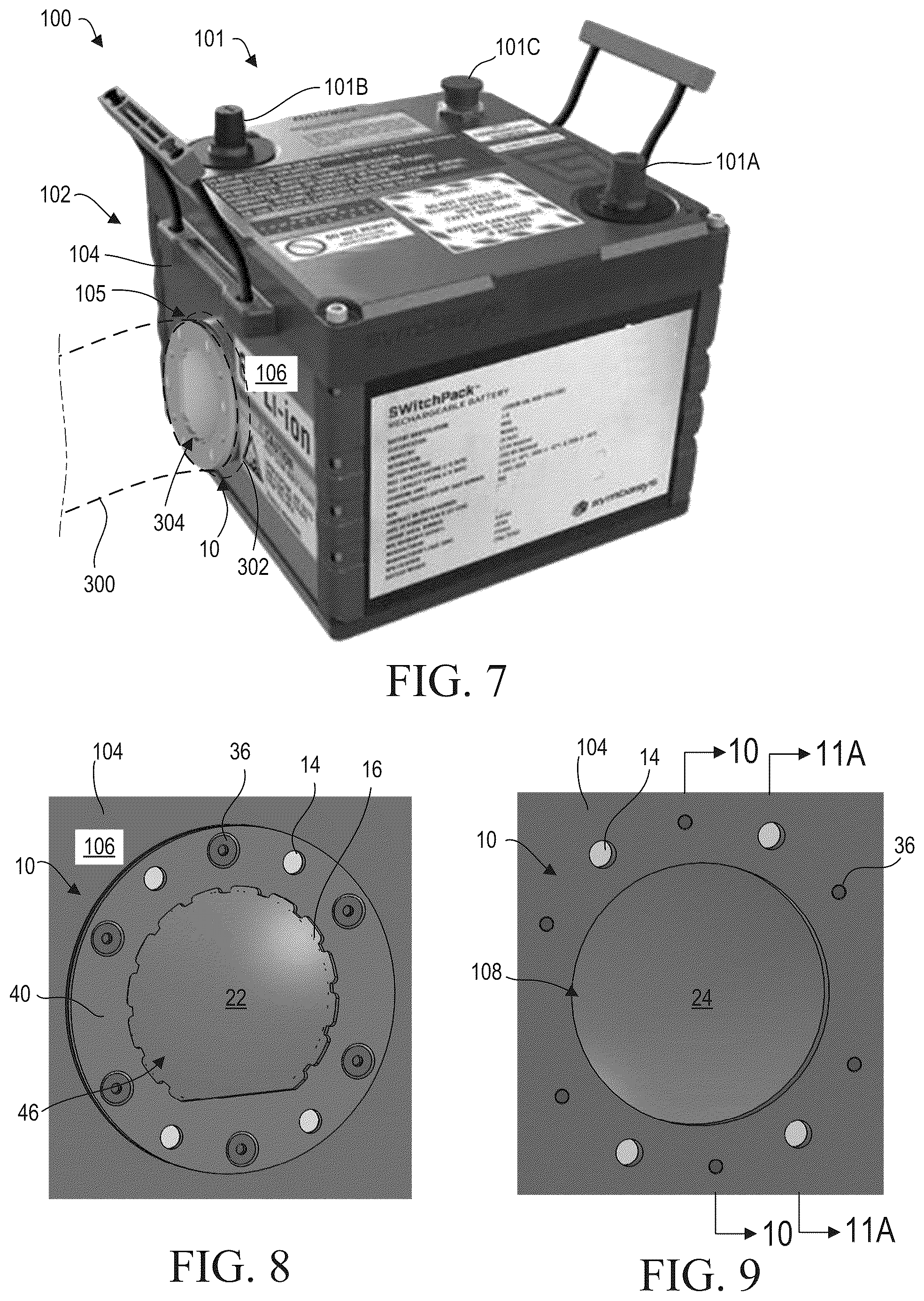 Patent US12586861 Figure 3 – Breathable overpressure assembly