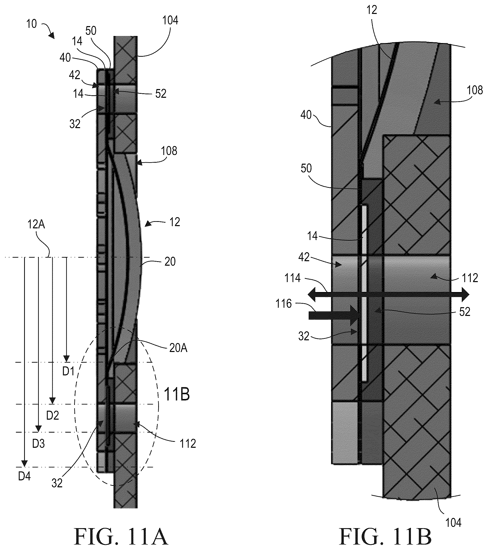 Patent US12586861 Figure 5 – Breathable overpressure assembly