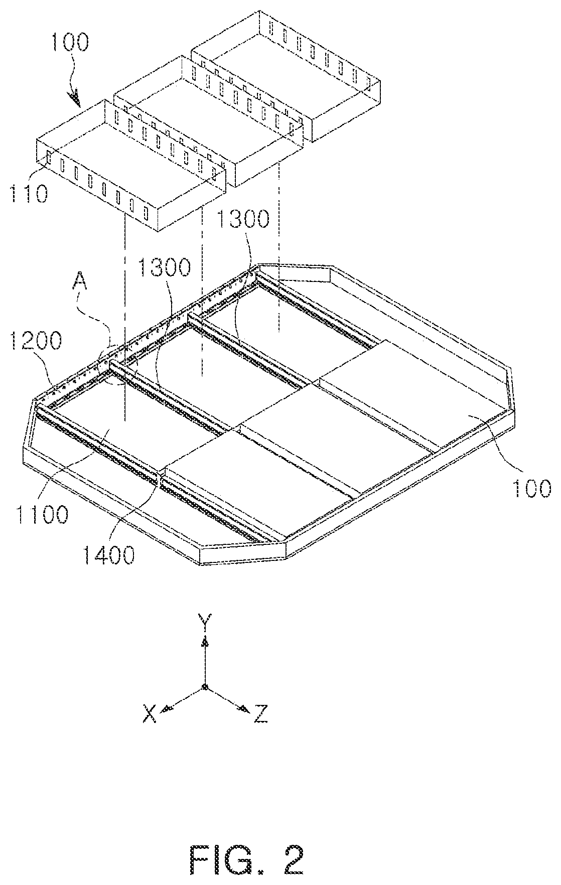 Patent US12586862 Figure 2 – Battery pack