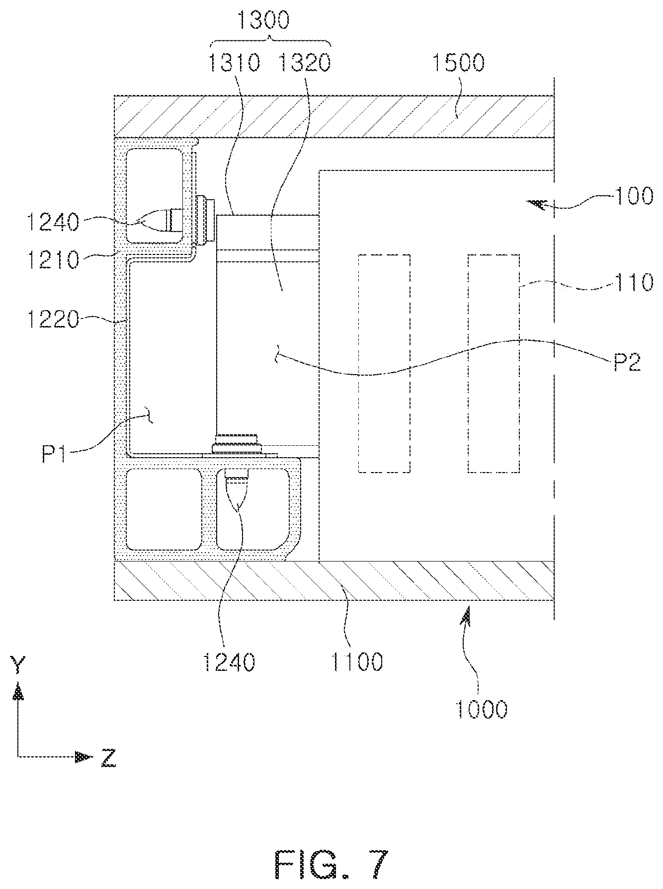 Patent US12586862 Figure 7 – Battery pack