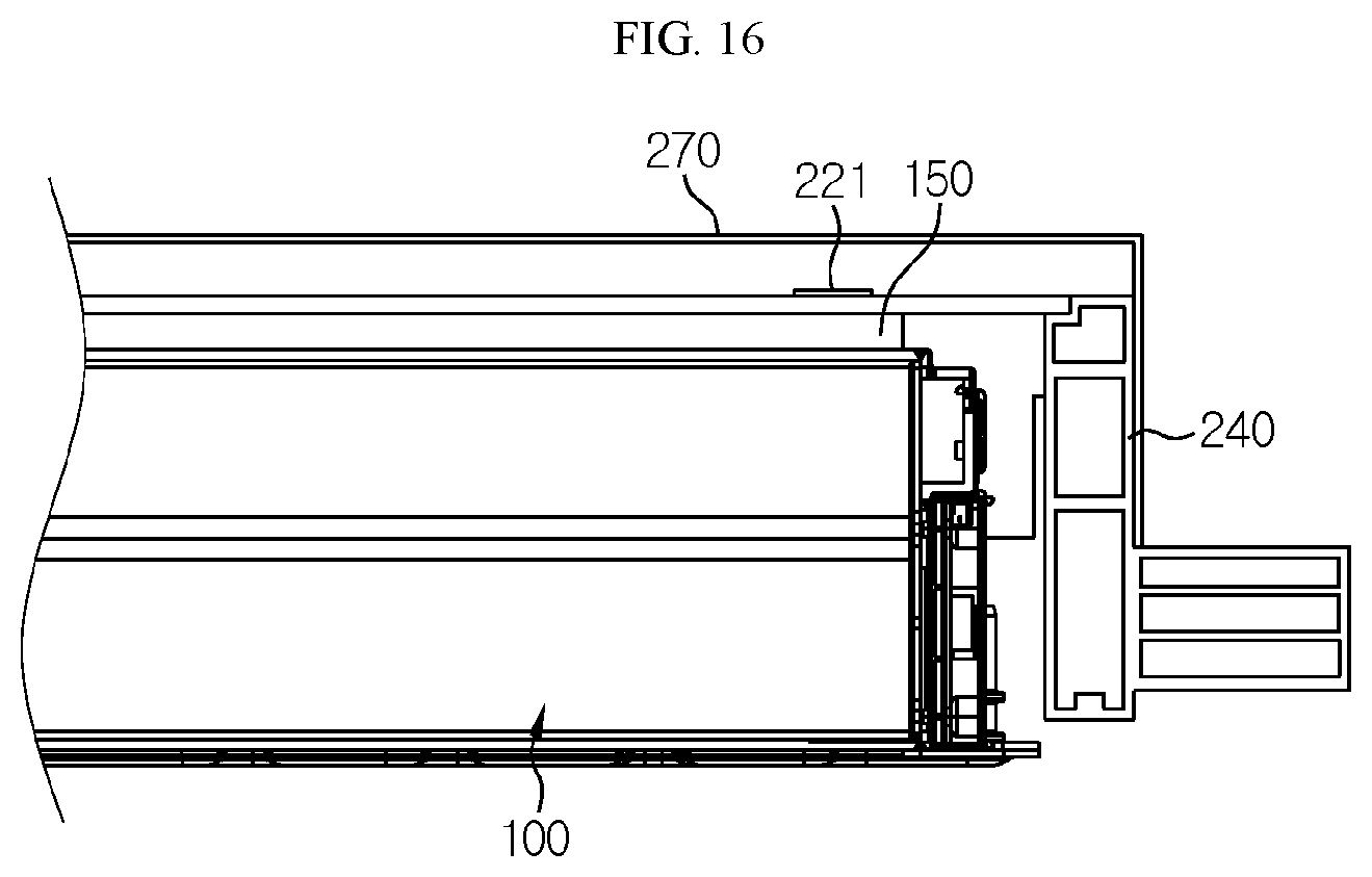 Patent US12586863 Figure 16 – Battery pack with improved gas venting path