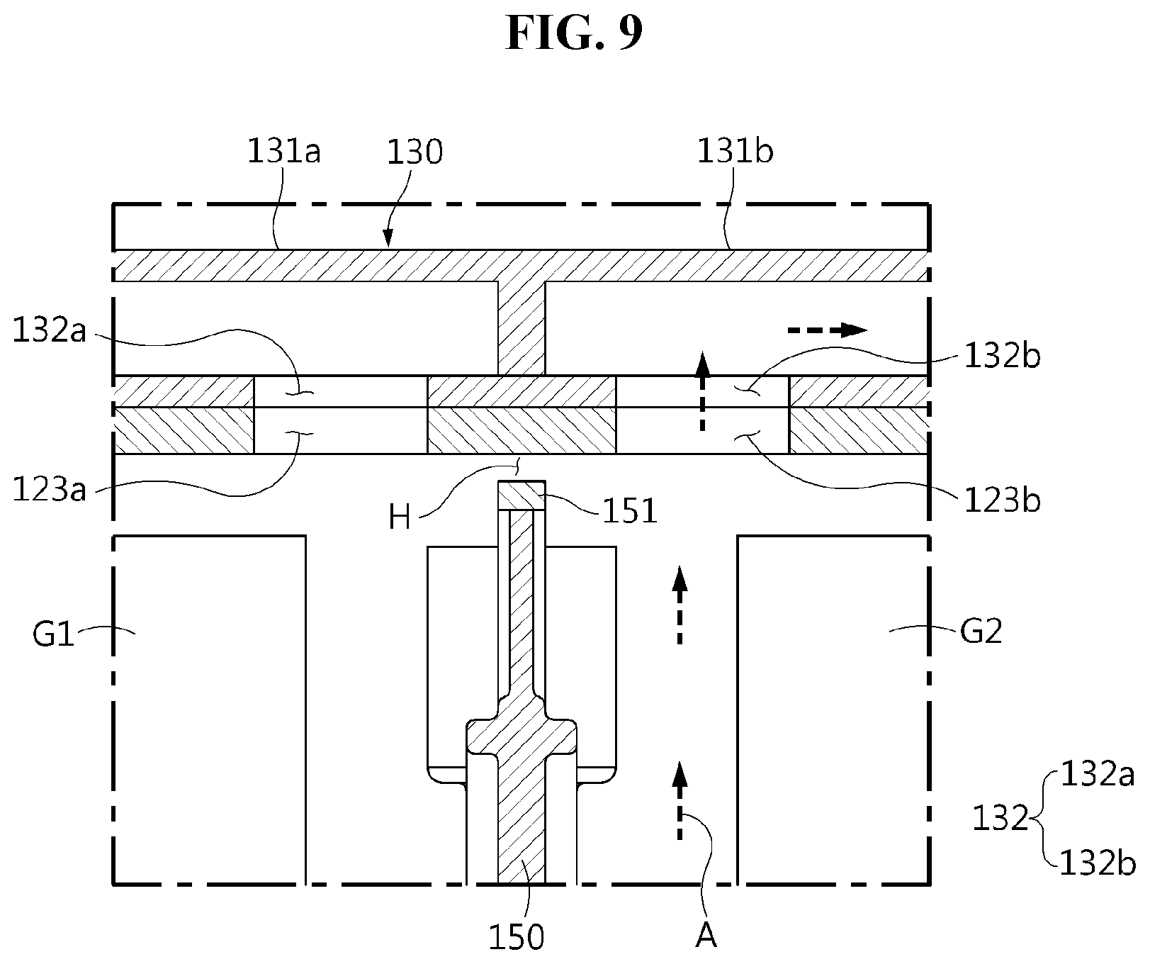 Patent US12586865 Figure 9 – Battery module, and battery pack and vehicle comprising the same