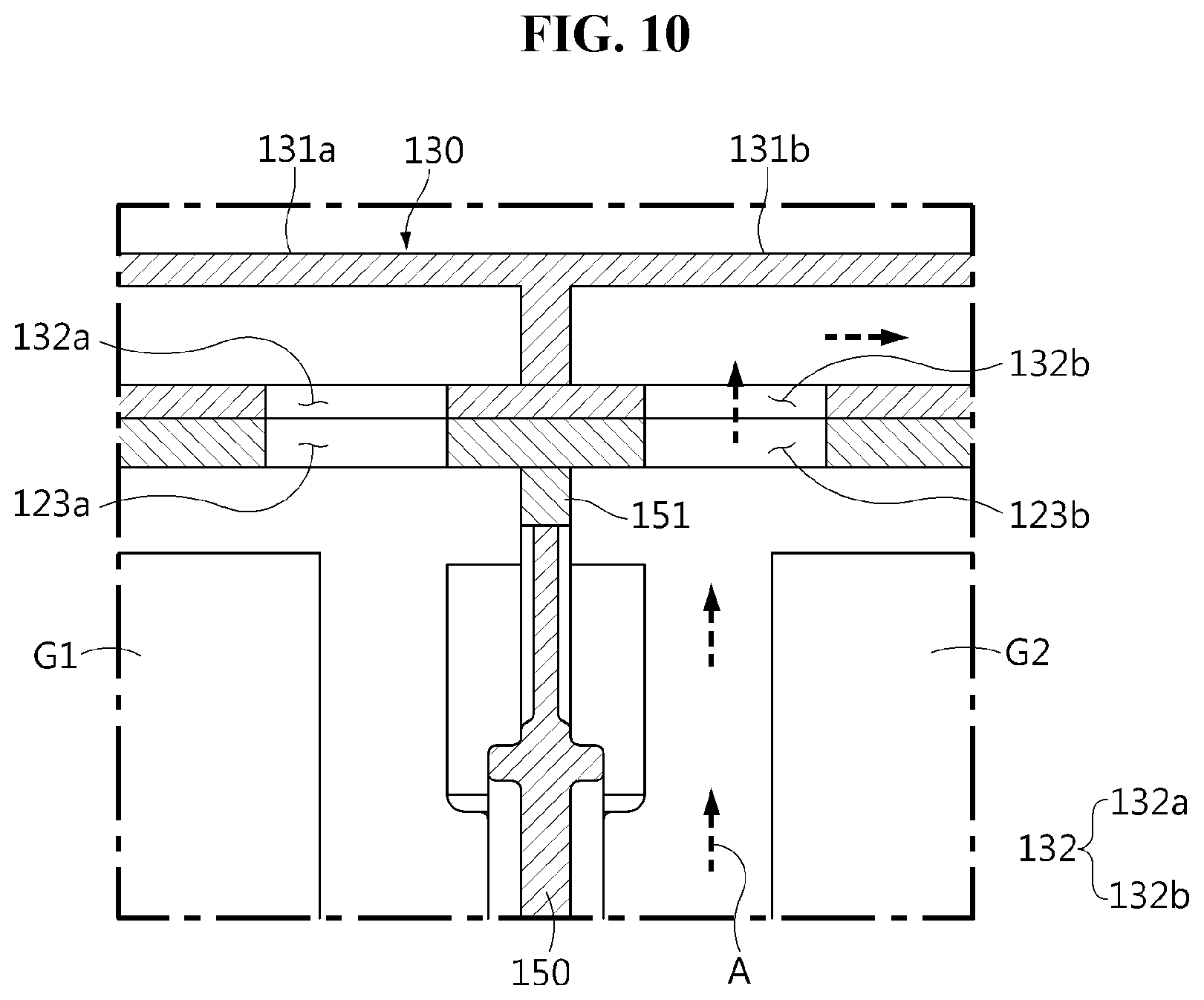 Patent US12586865 Figure 10 – Battery module, and battery pack and vehicle comprising the same