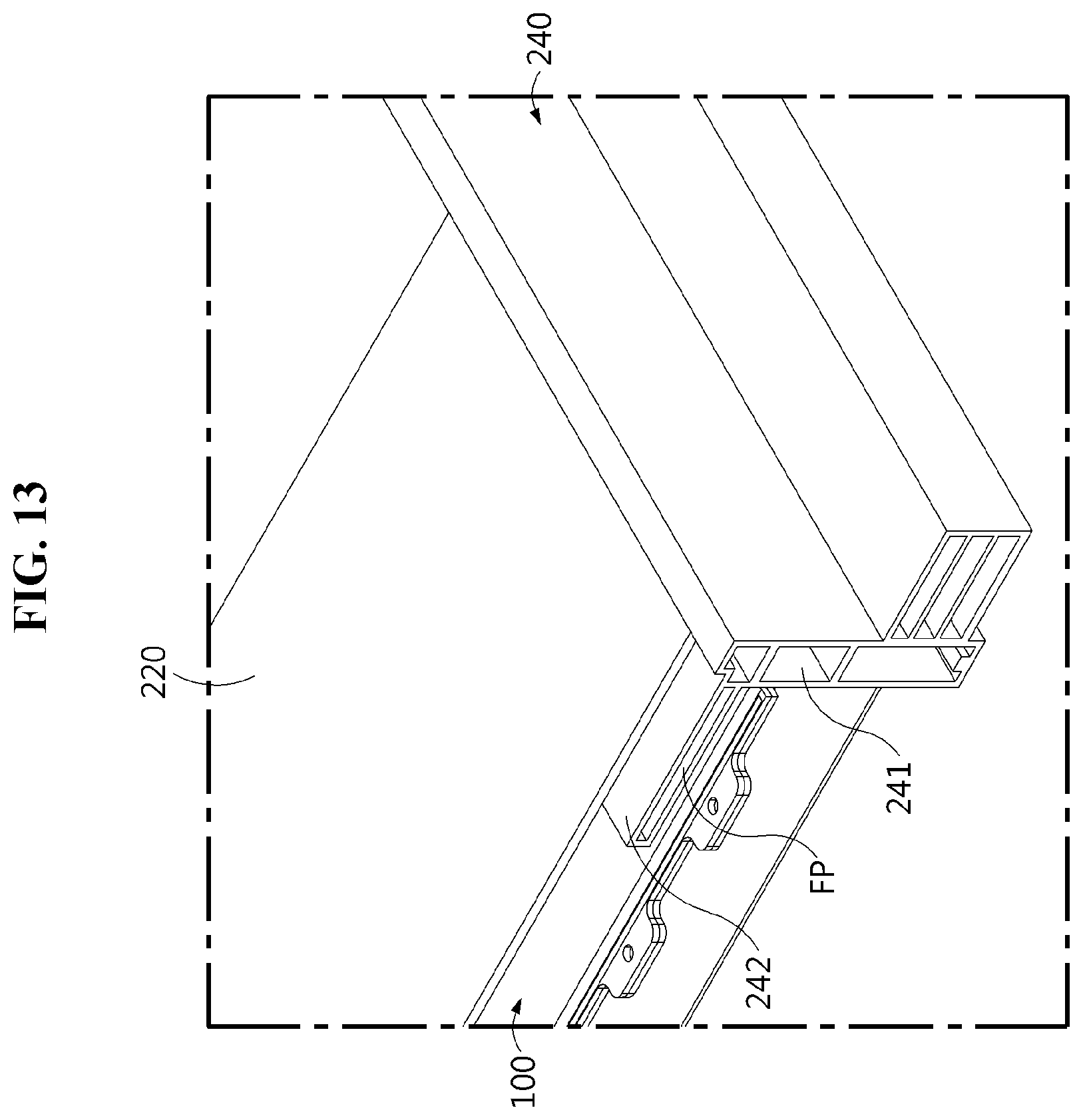 Patent US12586865 Figure 13 – Battery module, and battery pack and vehicle comprising the same
