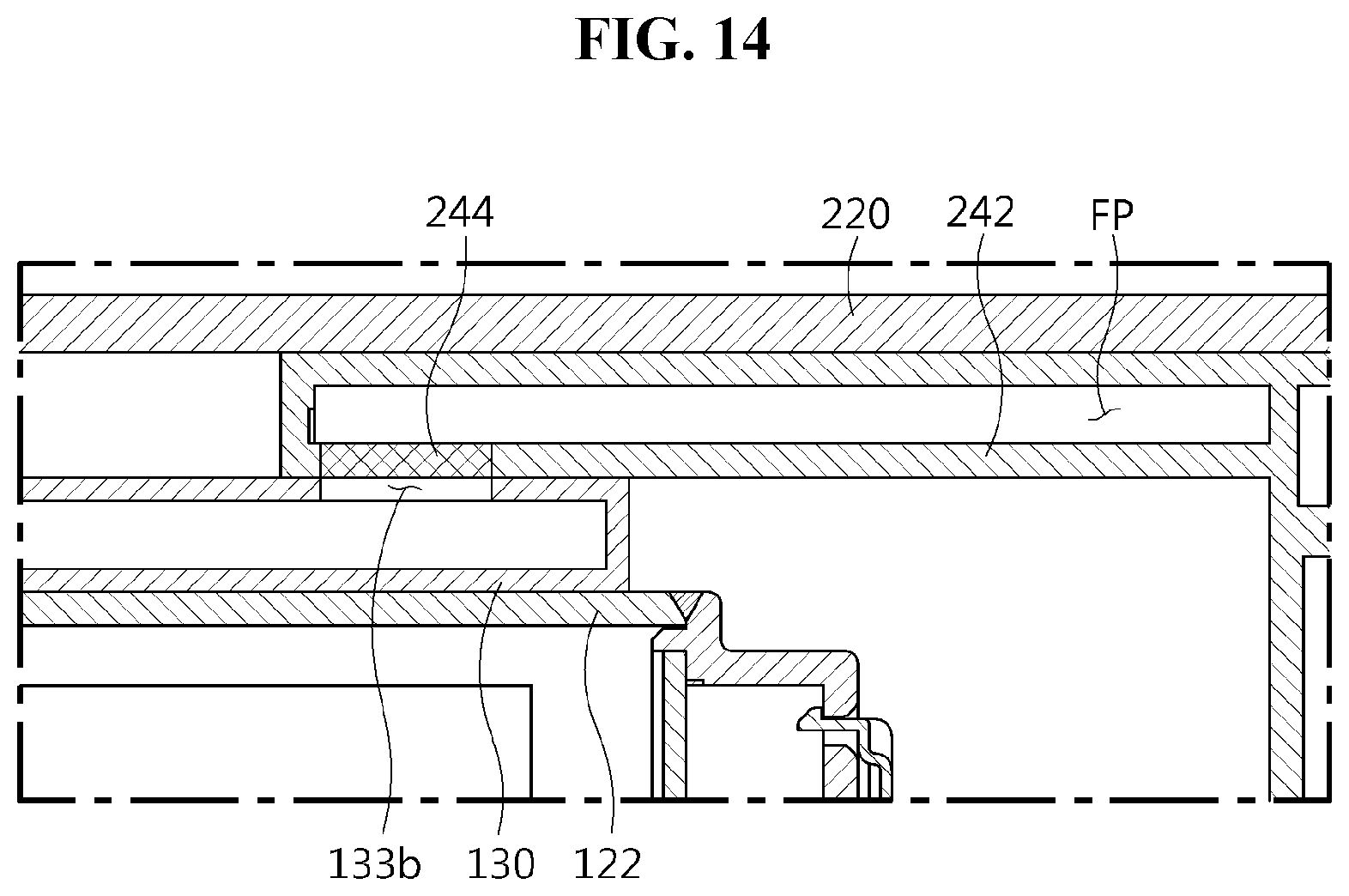 Patent US12586865 Figure 14 – Battery module, and battery pack and vehicle comprising the same