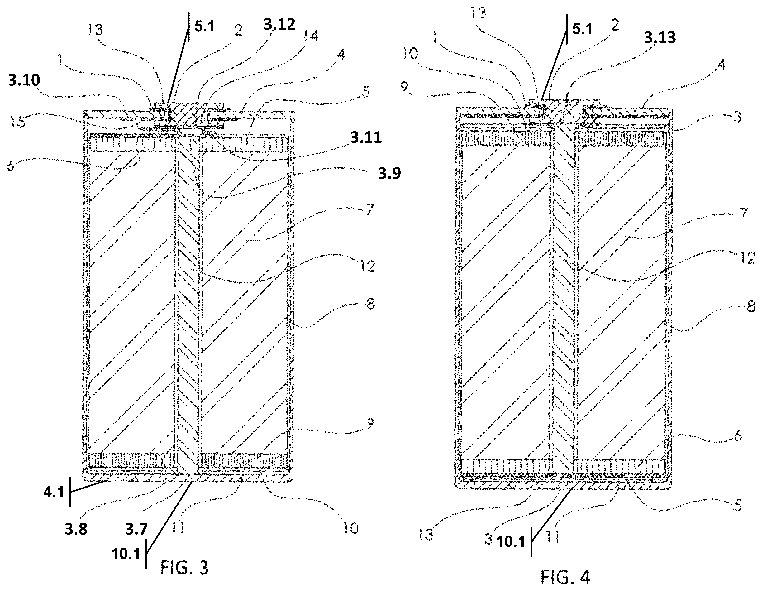 Patent US12586873 Figure 5 – Conductive power rod for electrochemical cell