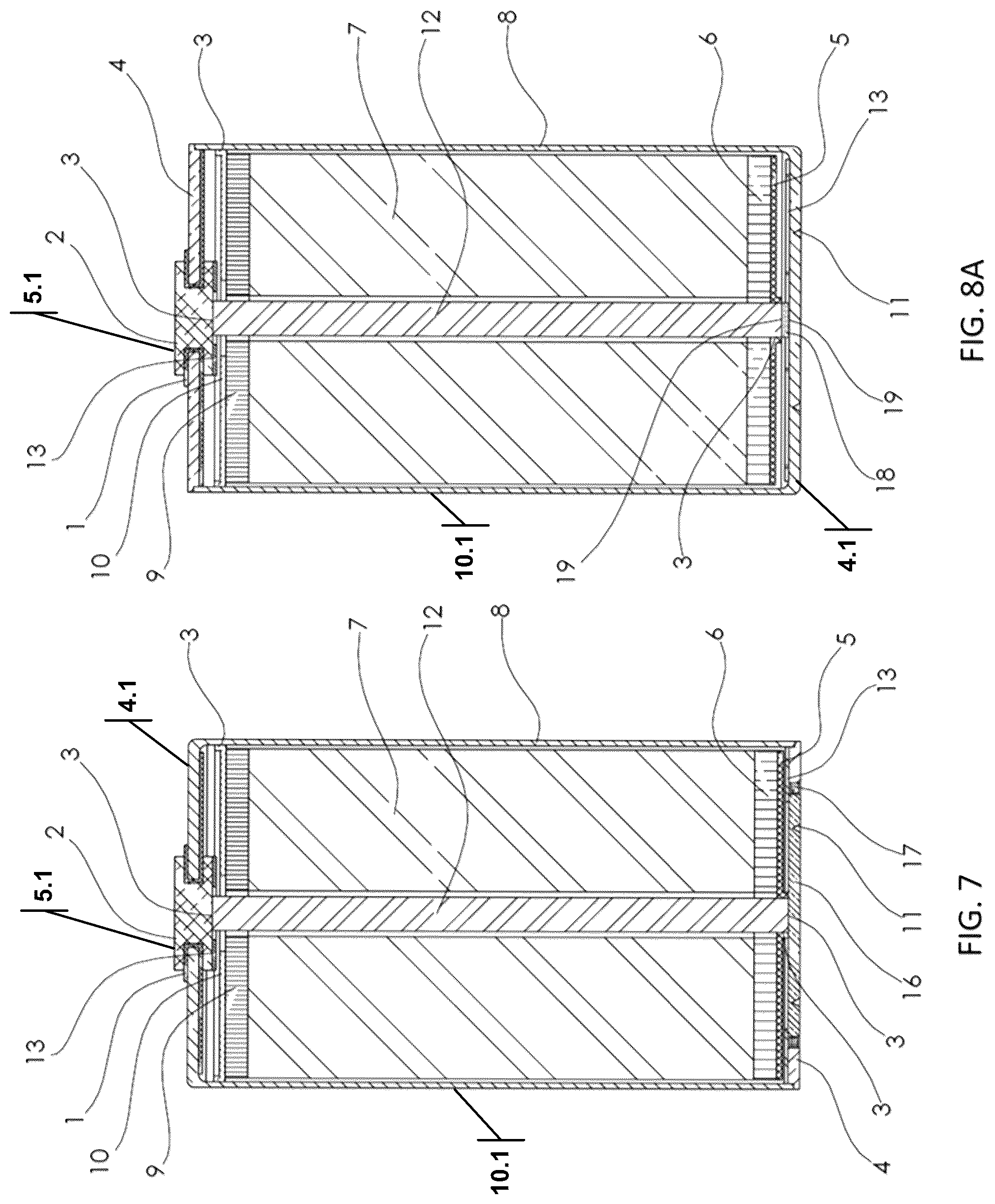 Patent US12586873 Figure 7 – Conductive power rod for electrochemical cell