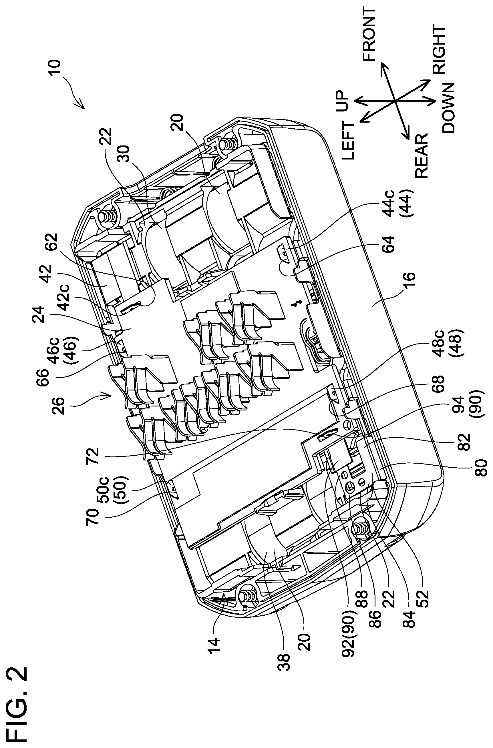 Patent US12586877 Figure 2 – Battery pack with fusible link