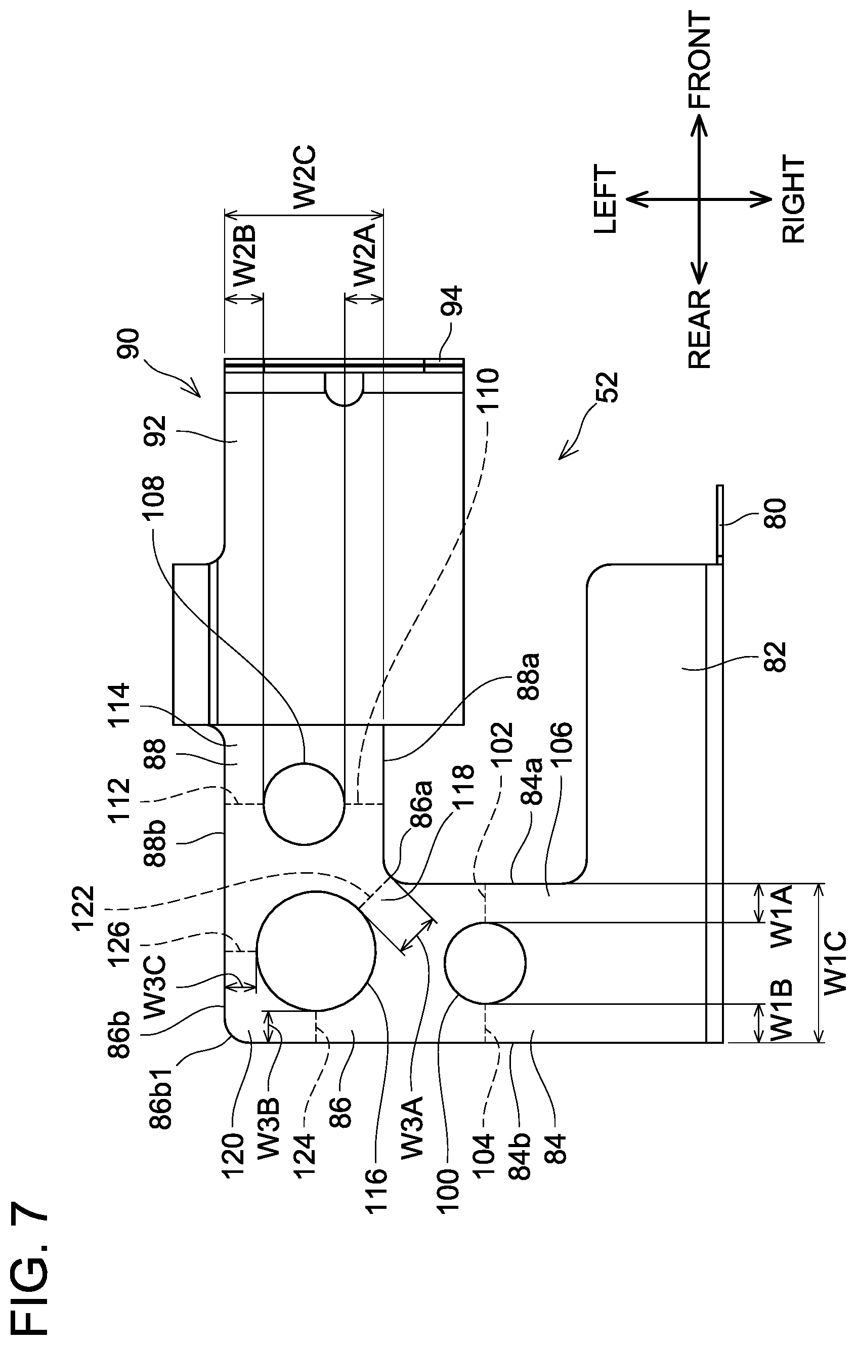 Patent US12586877 Figure 7 – Battery pack with fusible link