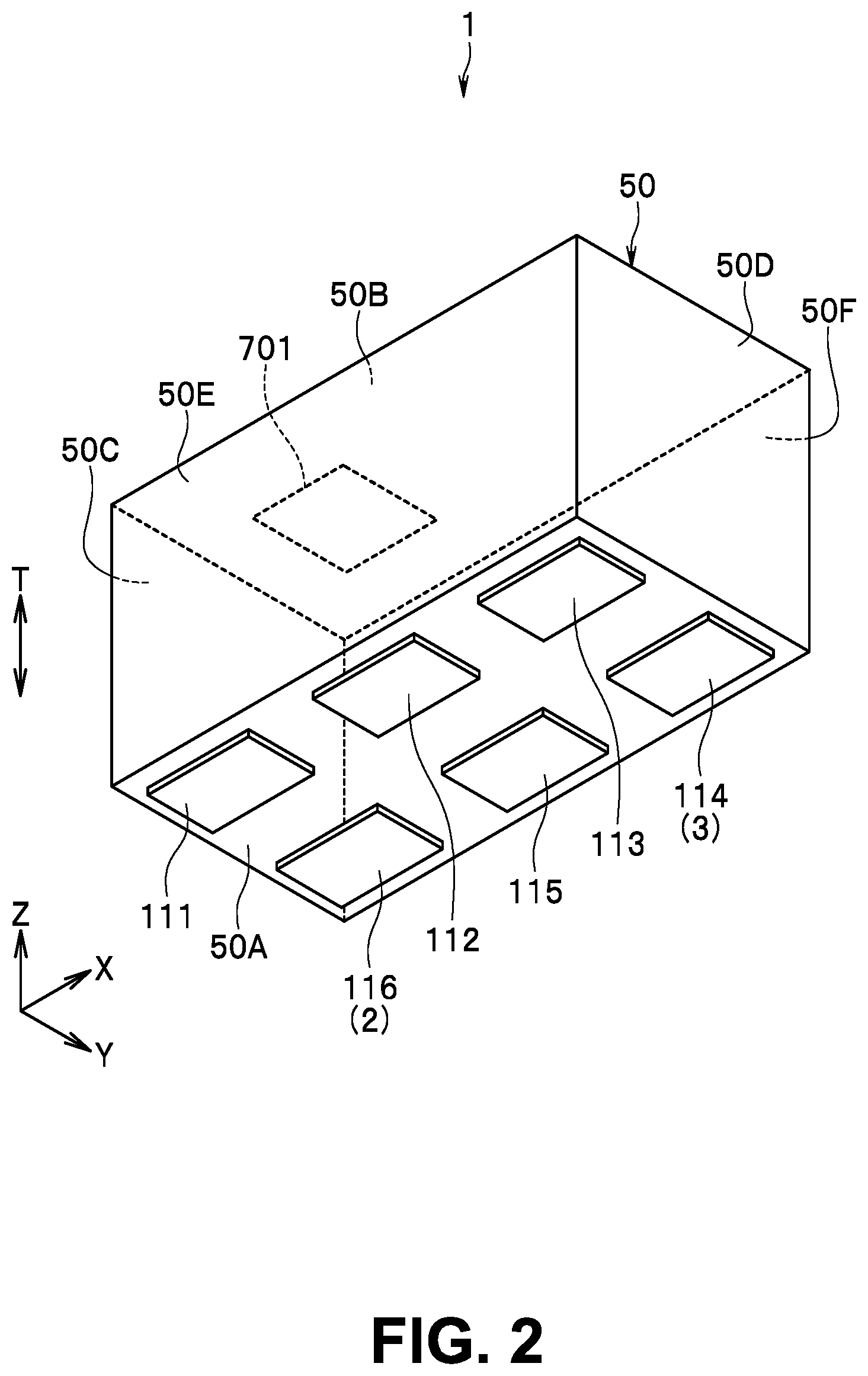 Patent US12586881 Figure 2 – Multilayered filter device