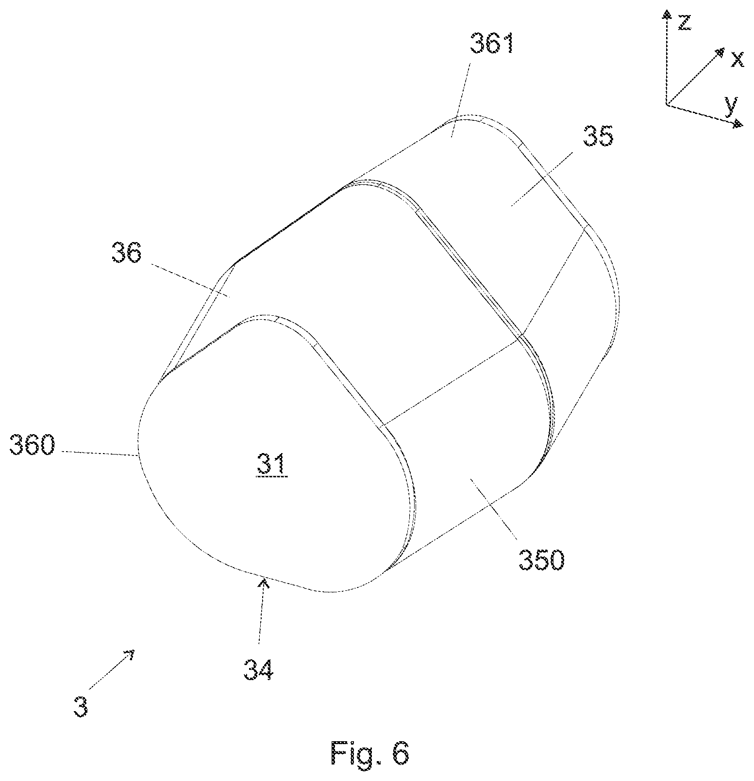 Patent US12586882 Figure 7 – Combline waveguide filter including cavity resonators coupled by irises, where the cavity resonators are each defined by a shape that is non-rectangular