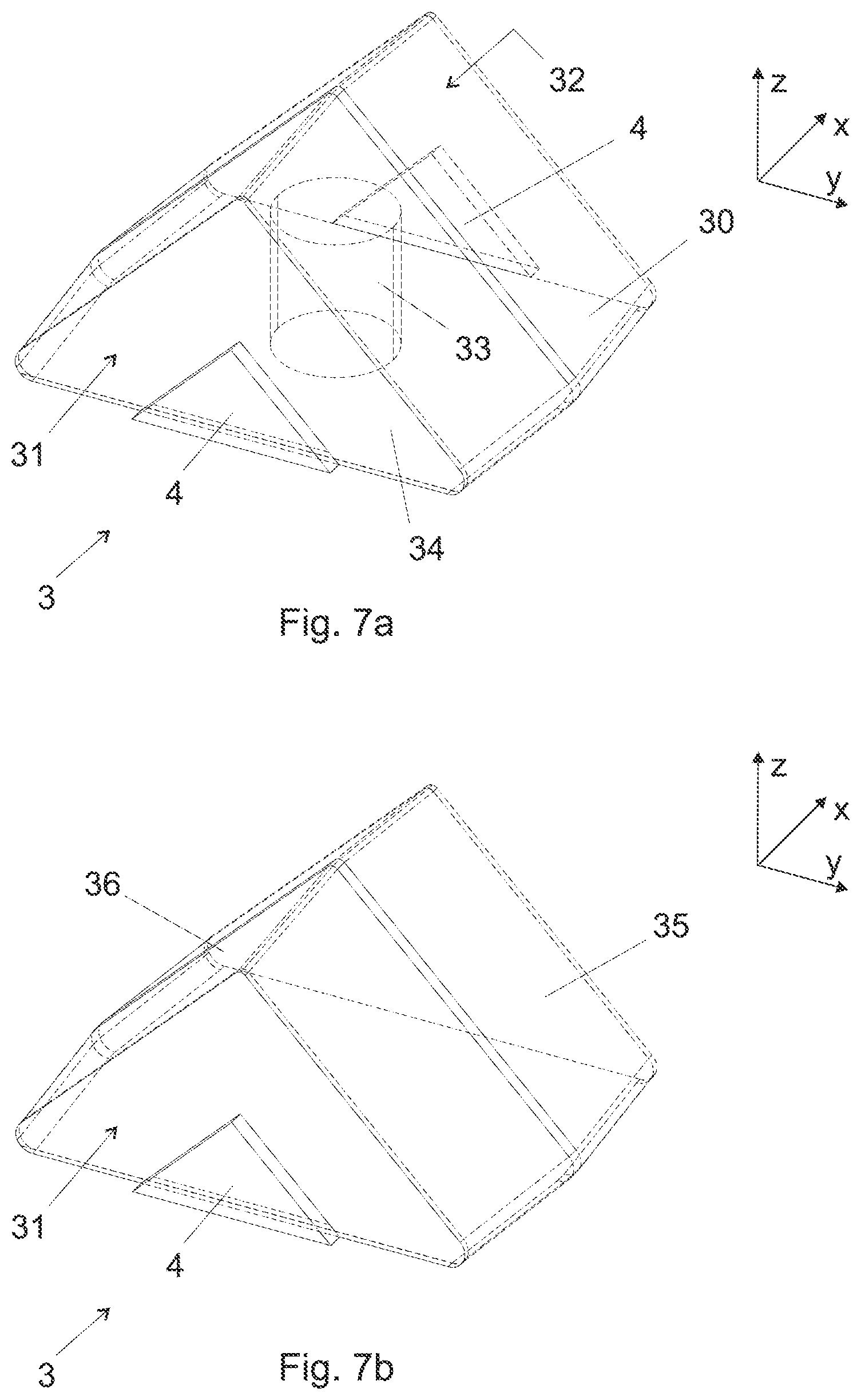 Patent US12586882 Figure 8 – Combline waveguide filter including cavity resonators coupled by irises, where the cavity resonators are each defined by a shape that is non-rectangular