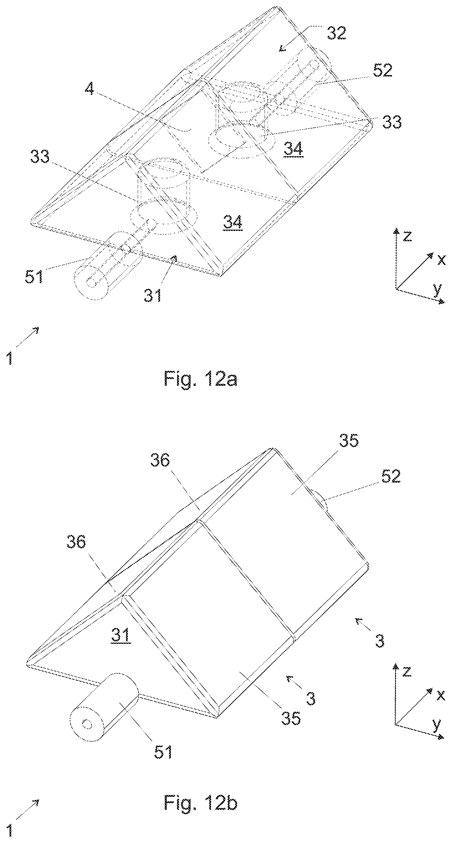 Patent US12586882 Figure 13 – Combline waveguide filter including cavity resonators coupled by irises, where the cavity resonators are each defined by a shape that is non-rectangular