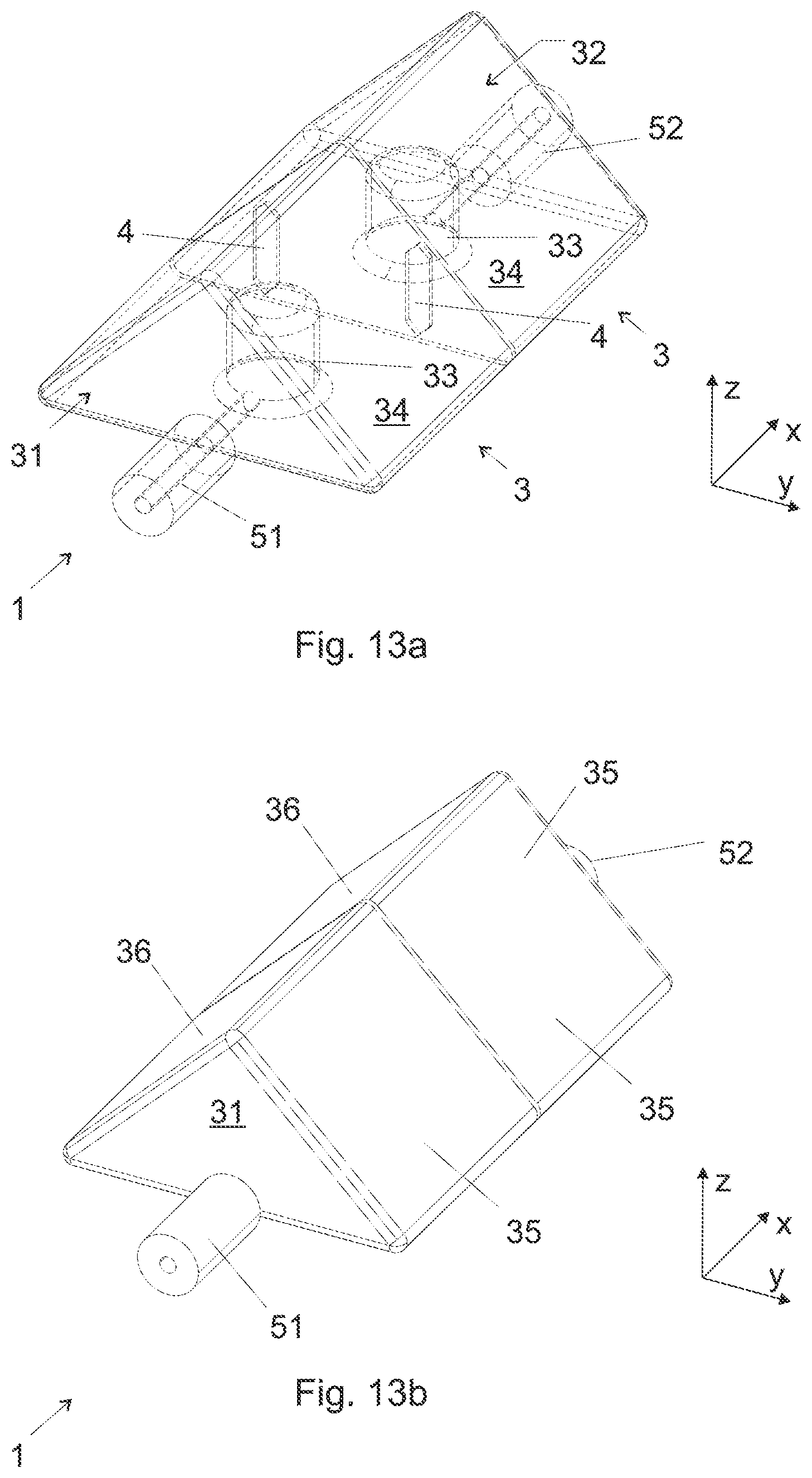 Patent US12586882 Figure 14 – Combline waveguide filter including cavity resonators coupled by irises, where the cavity resonators are each defined by a shape that is non-rectangular
