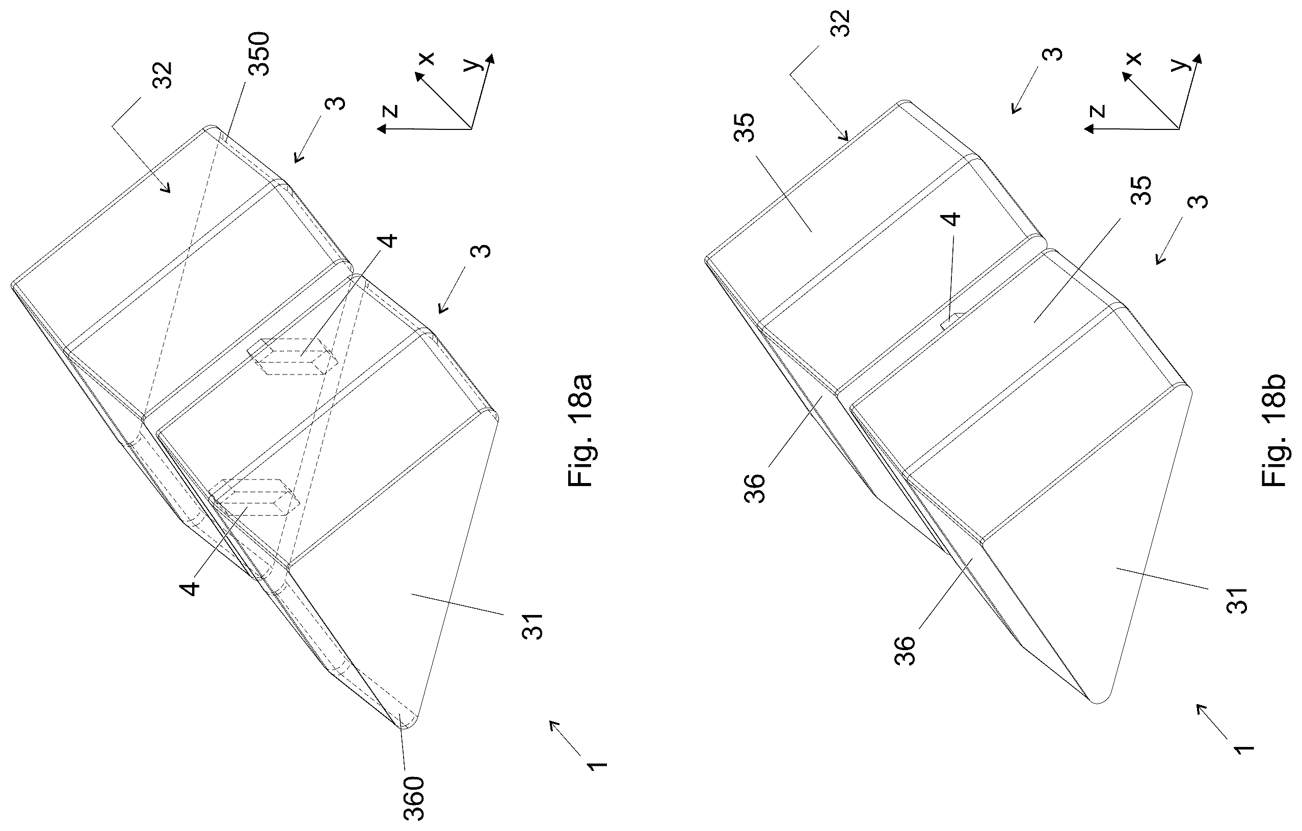 Patent US12586882 Figure 19 – Combline waveguide filter including cavity resonators coupled by irises, where the cavity resonators are each defined by a shape that is non-rectangular