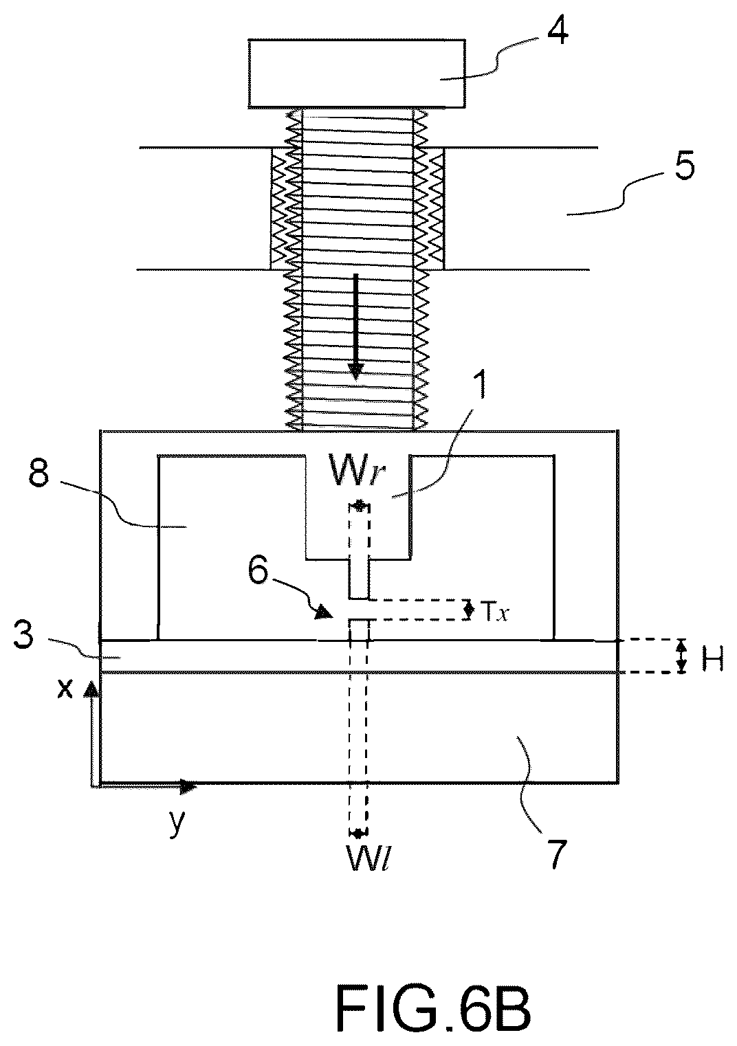 Patent US12586888 Figure 4 – Solid-state power amplifier comprised of a two-part waveguide having an impedance ridge, where the two parts are clamped together and a power combiner formed therefrom