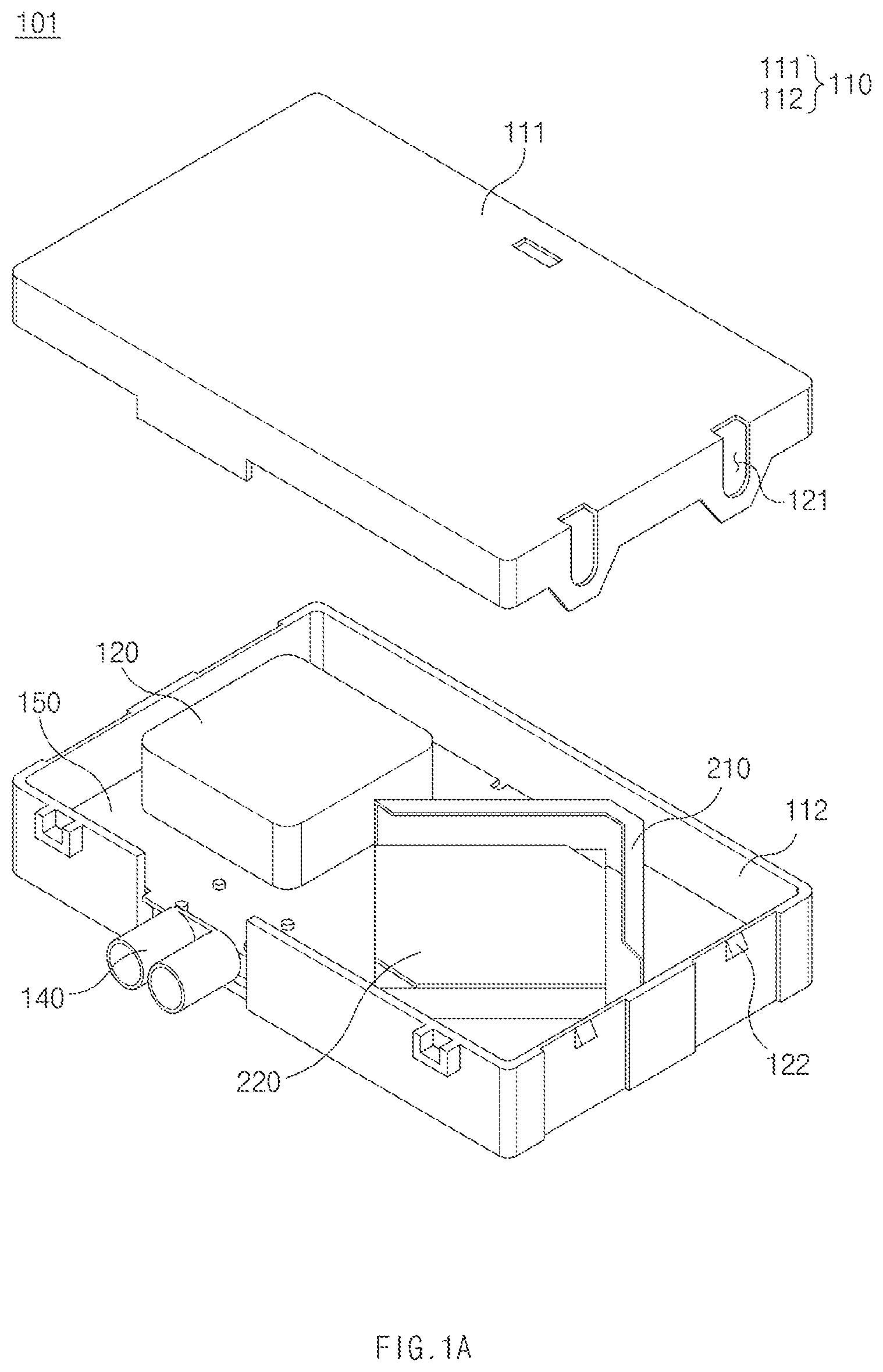 Patent US12586890 — Antenna device and vehicle including the same — Figure 1